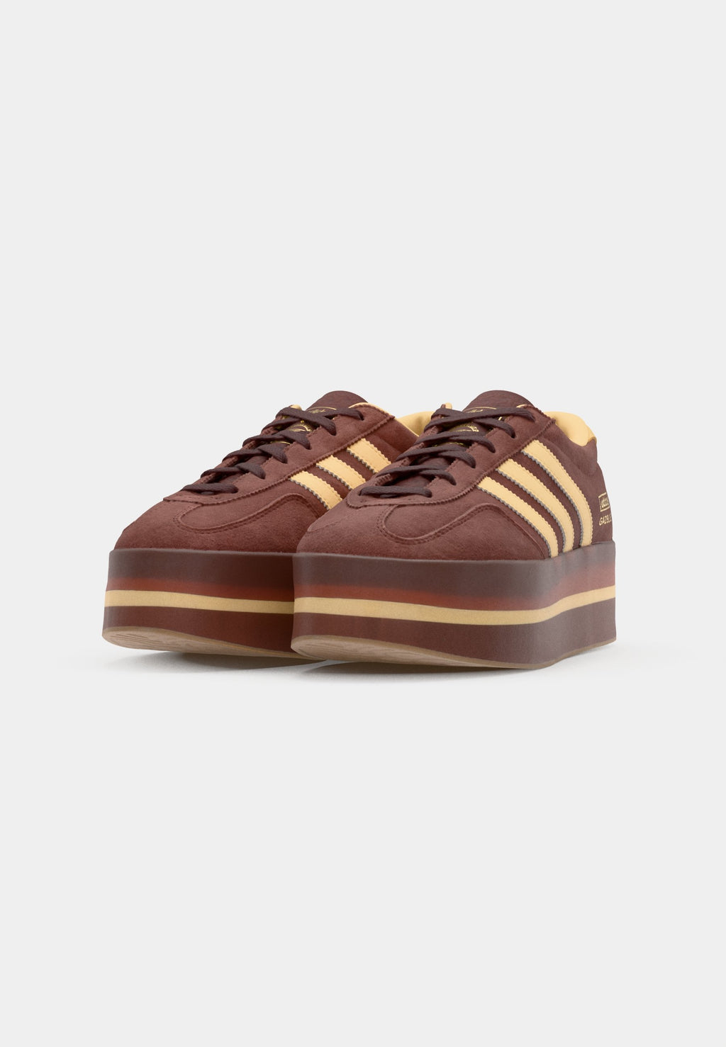 GAZELLE STACK W - Baskets basses - fox brown/orange tint