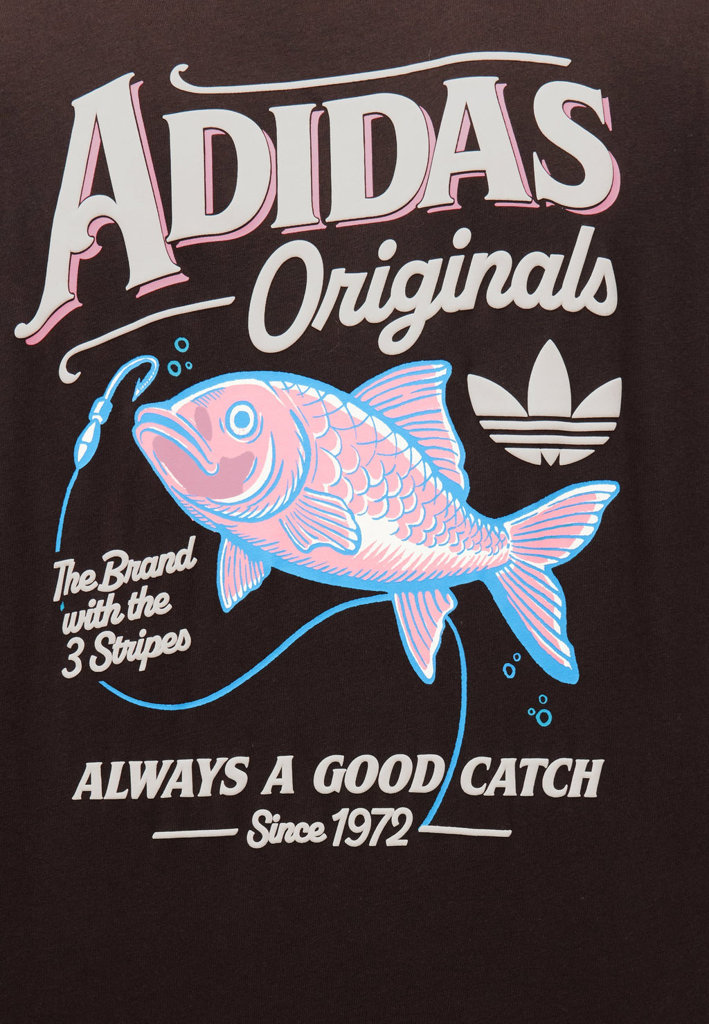 CLUB DE PÊCHE UNISEXE - T-shirt imprimé - café aurore