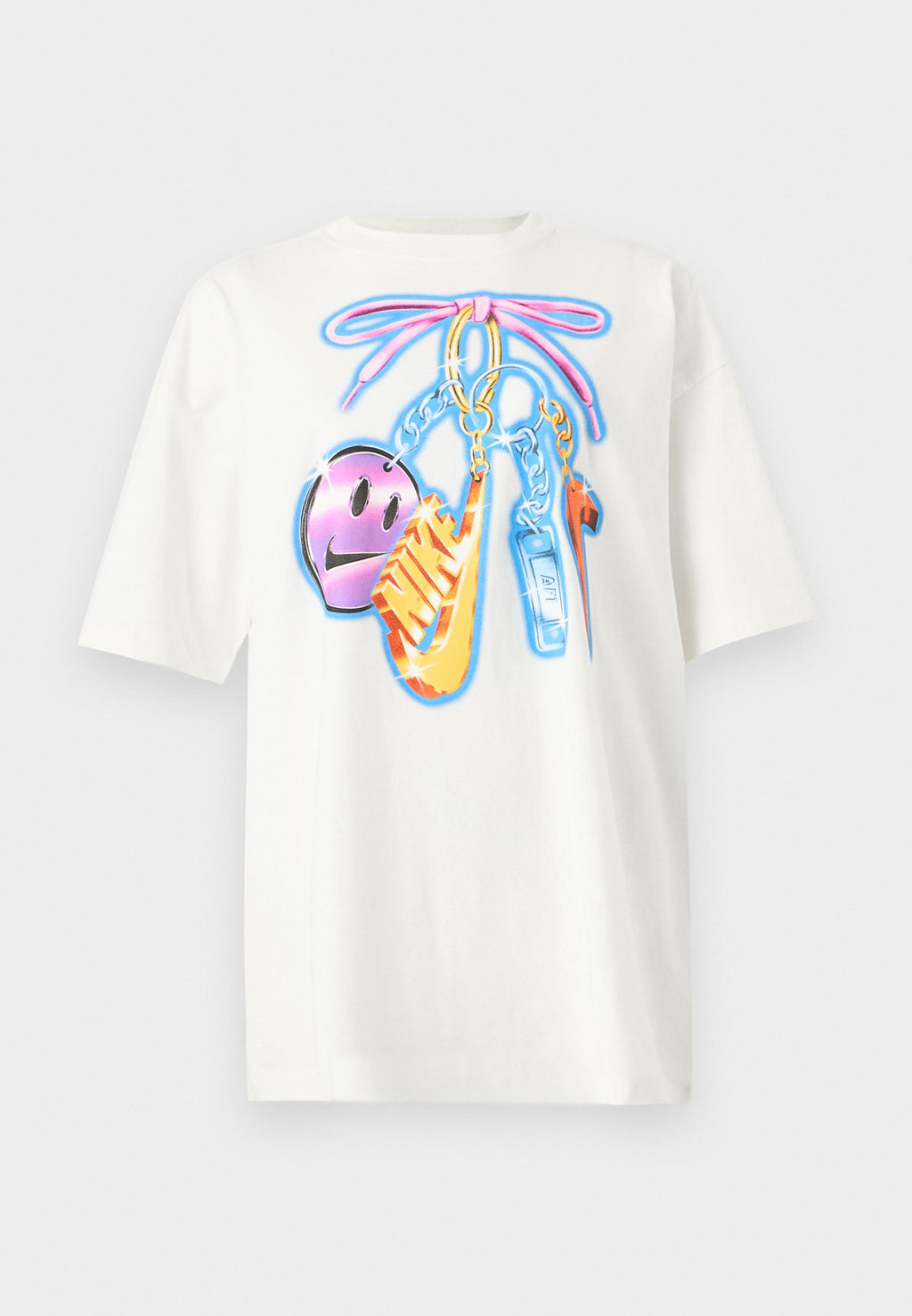 TEE CLASSIQUE - T-shirt imprimé - blanc cassé