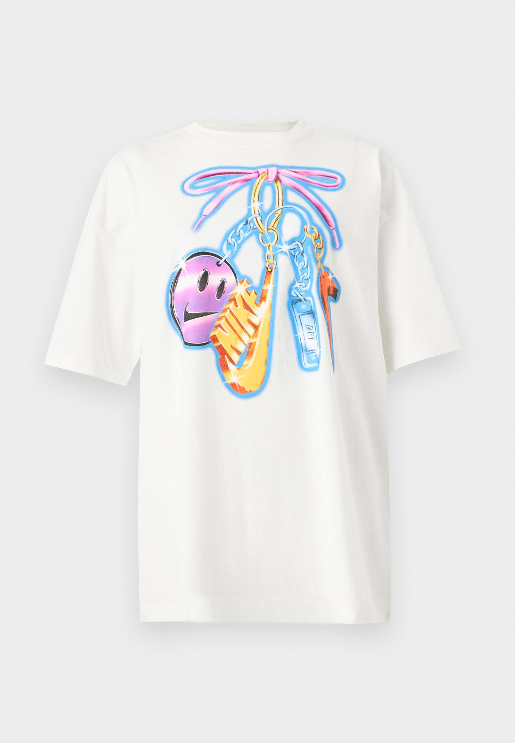 TEE CLASSIQUE - T-shirt imprimé - blanc cassé