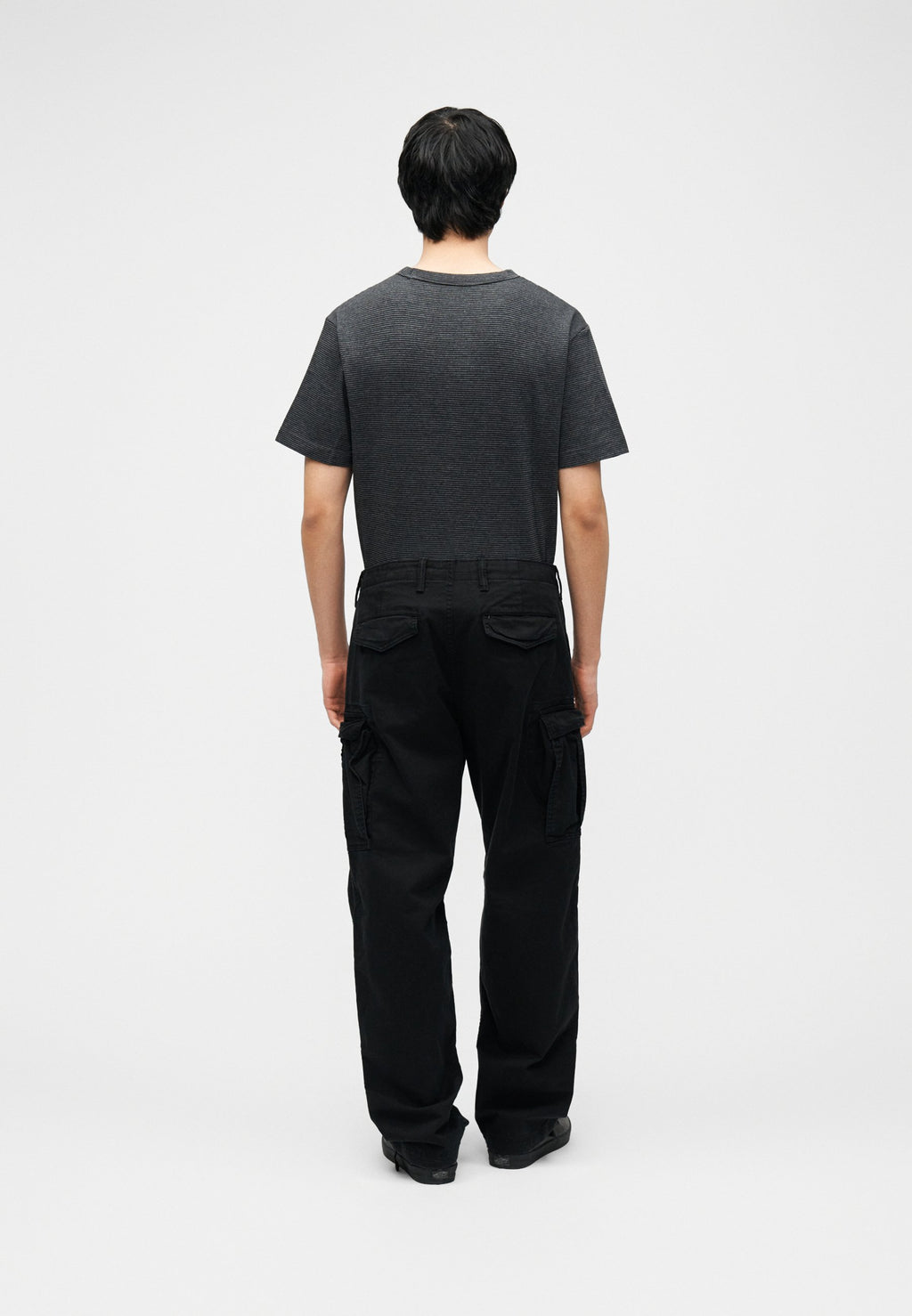 RELAXED FIT  - Cargo trousers - black