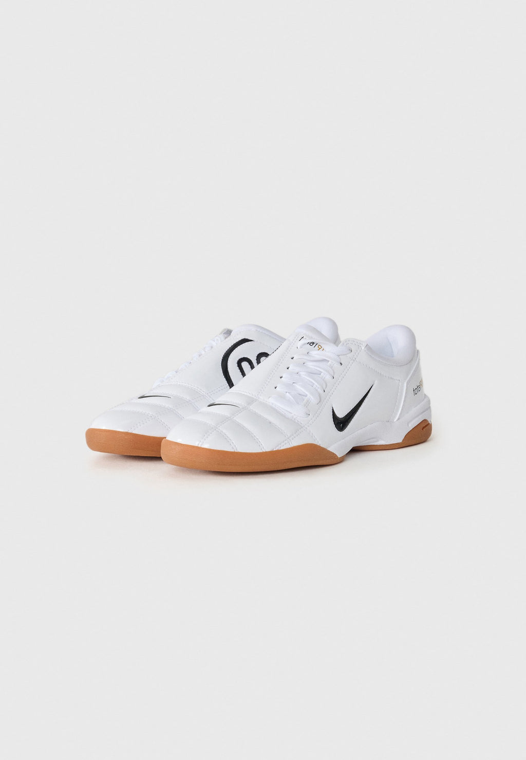 T90 - Trainers - white/black/gold-coloured/gum med brown