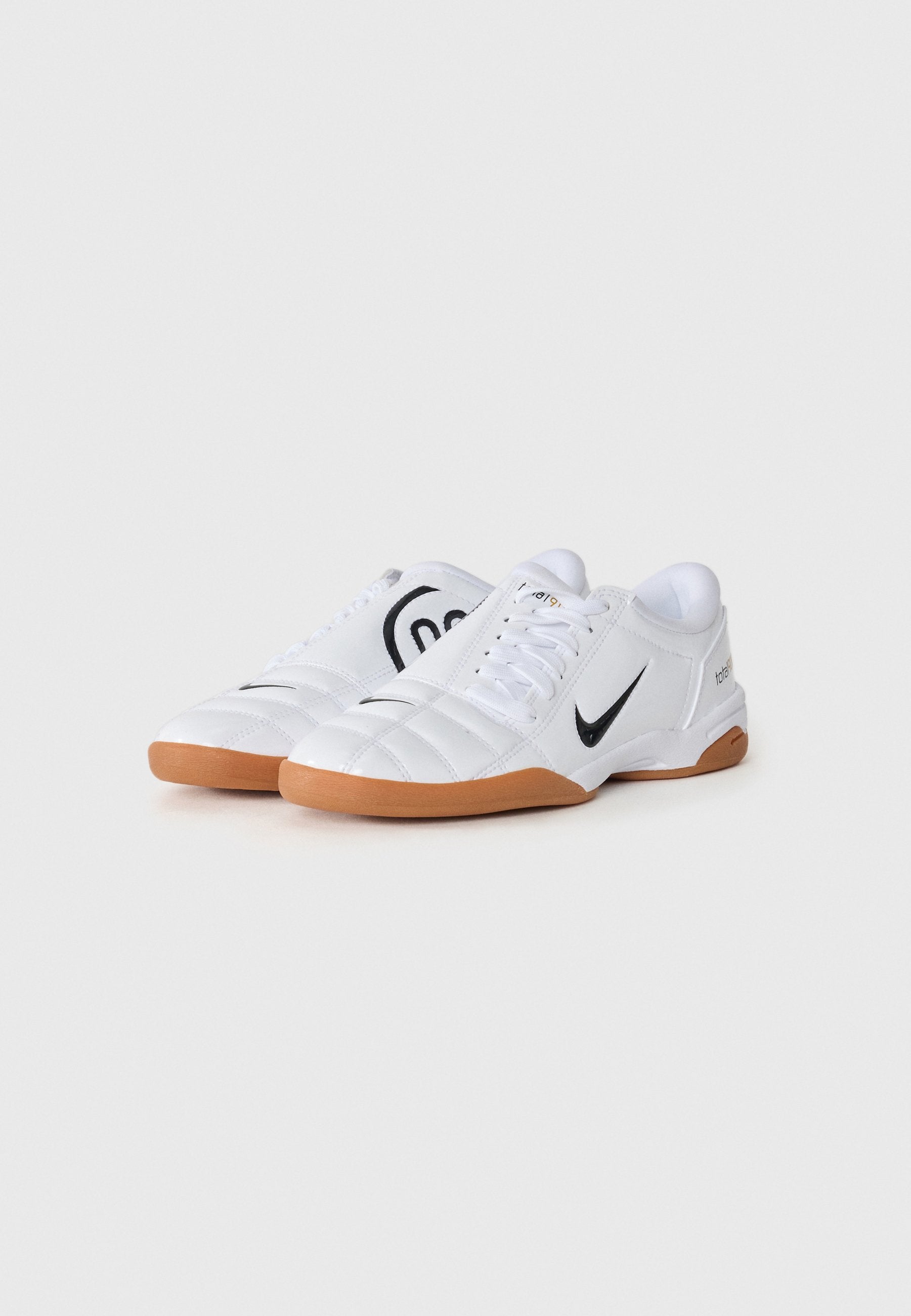 T90 - Trainers - white/black/gold-coloured/gum med brown