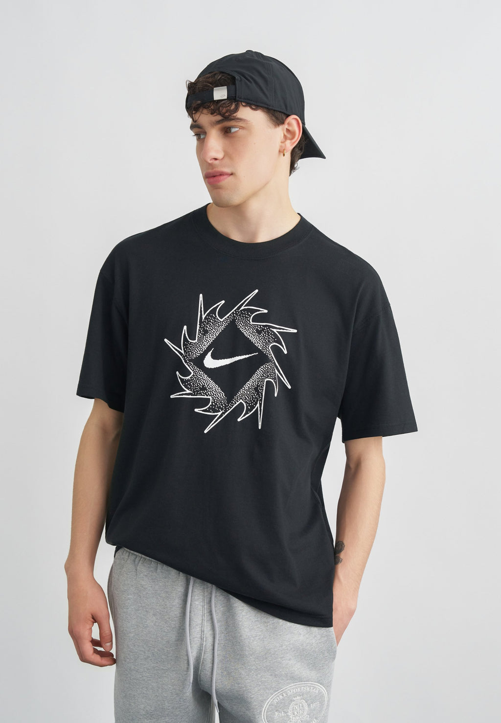 TEE  - Print T-shirt - black
