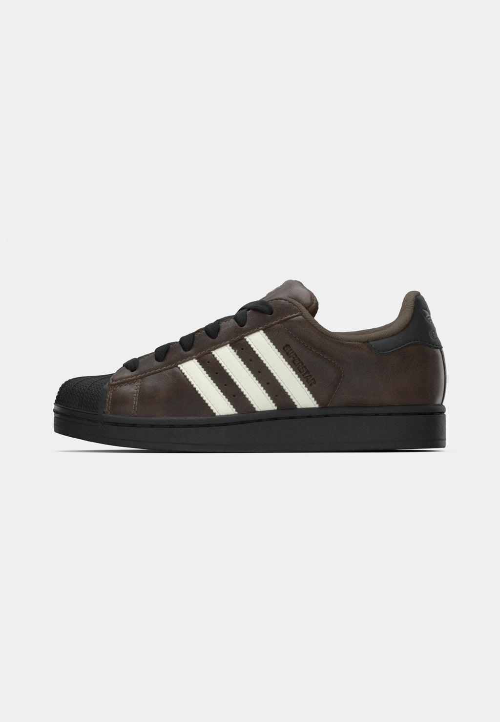 SUPERSTAR II - Chaussures de skate - earth strata/off white/core black