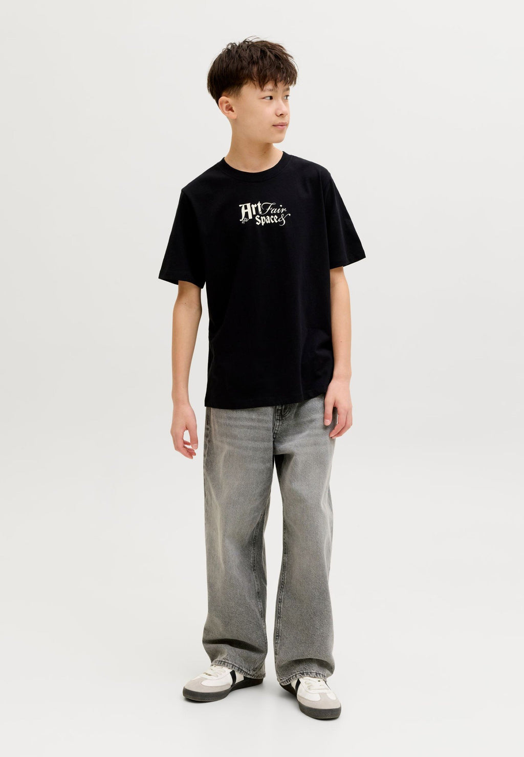 Extra gy fit JJIRON JJORIGINAL SQ 204 NOOS RET JNR Junior - Relaxed fit jeans - grey denim