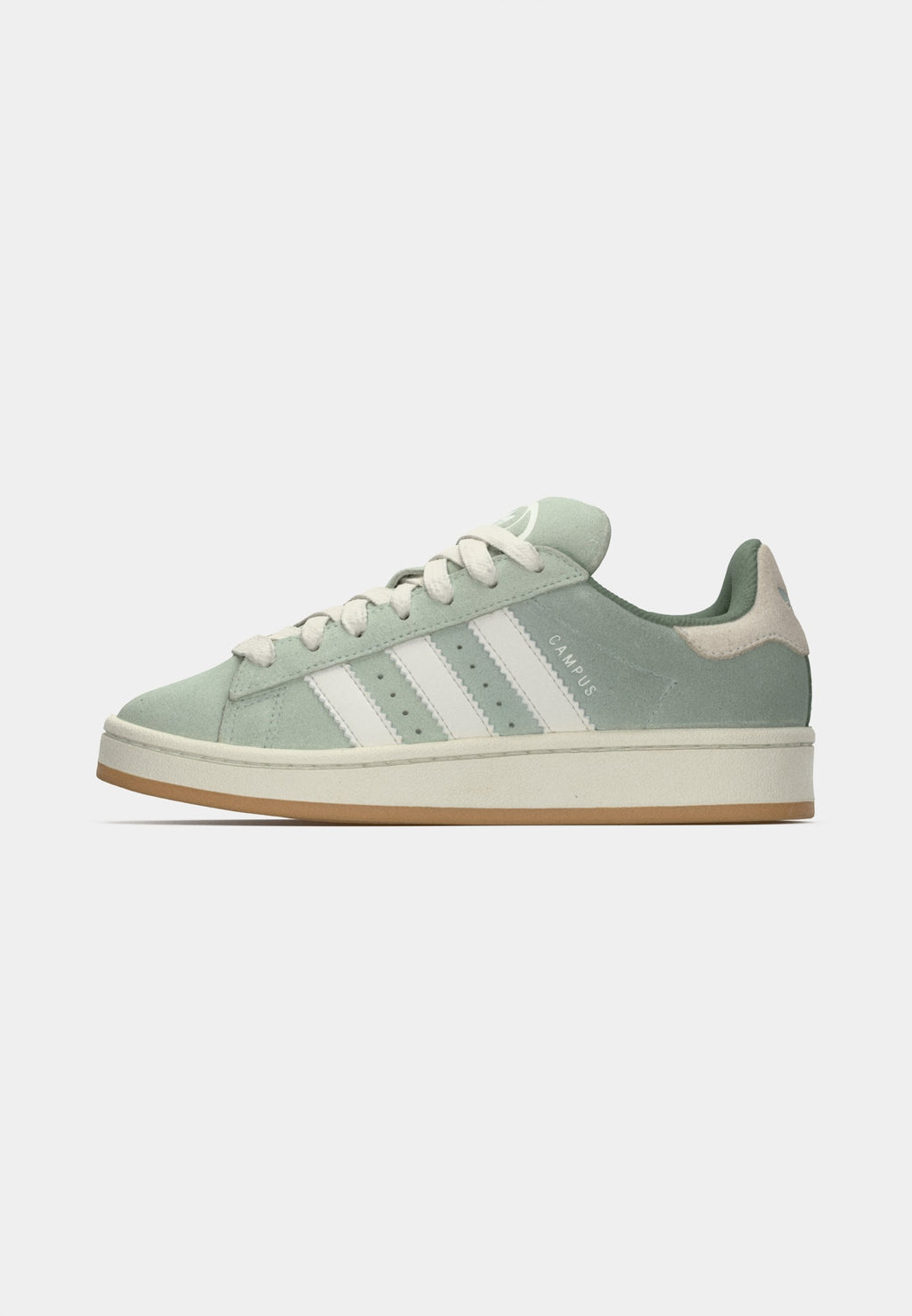 CAMPUS 00S UNISEX - Skate shoes - linen green/core white/silver-coloured green