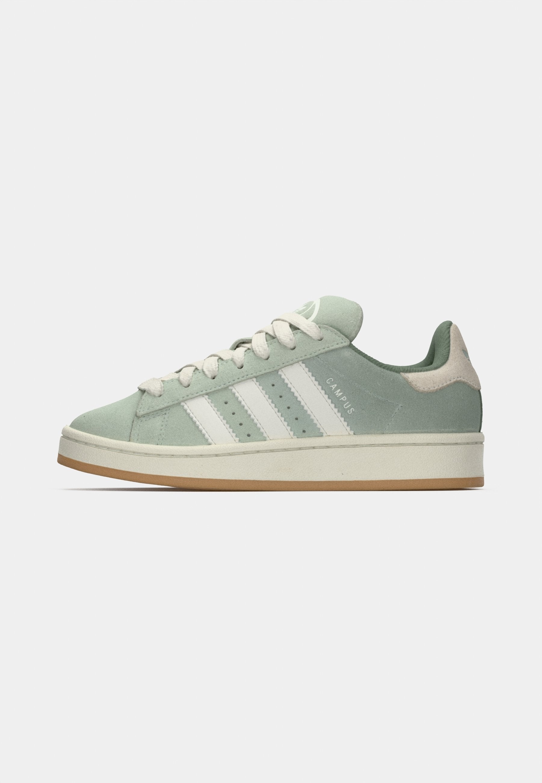 CAMPUS 00S UNISEX - Skate shoes - linen green/core white/silver-coloured green