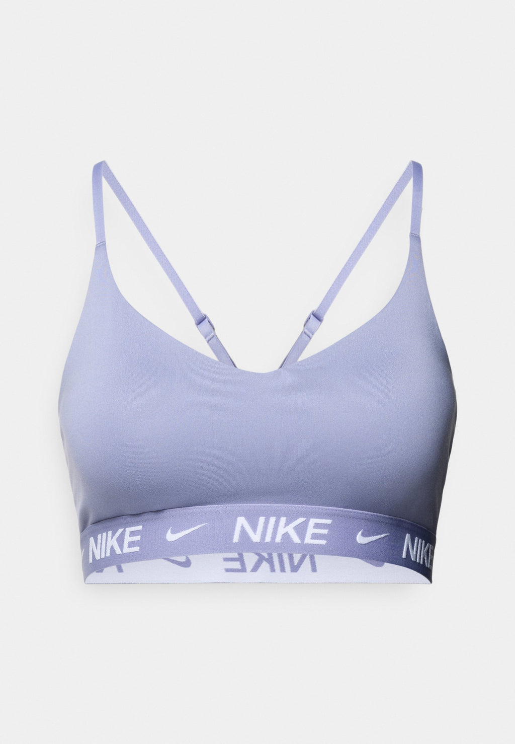 INDY BRA - Light support sports bra - iron purple/white