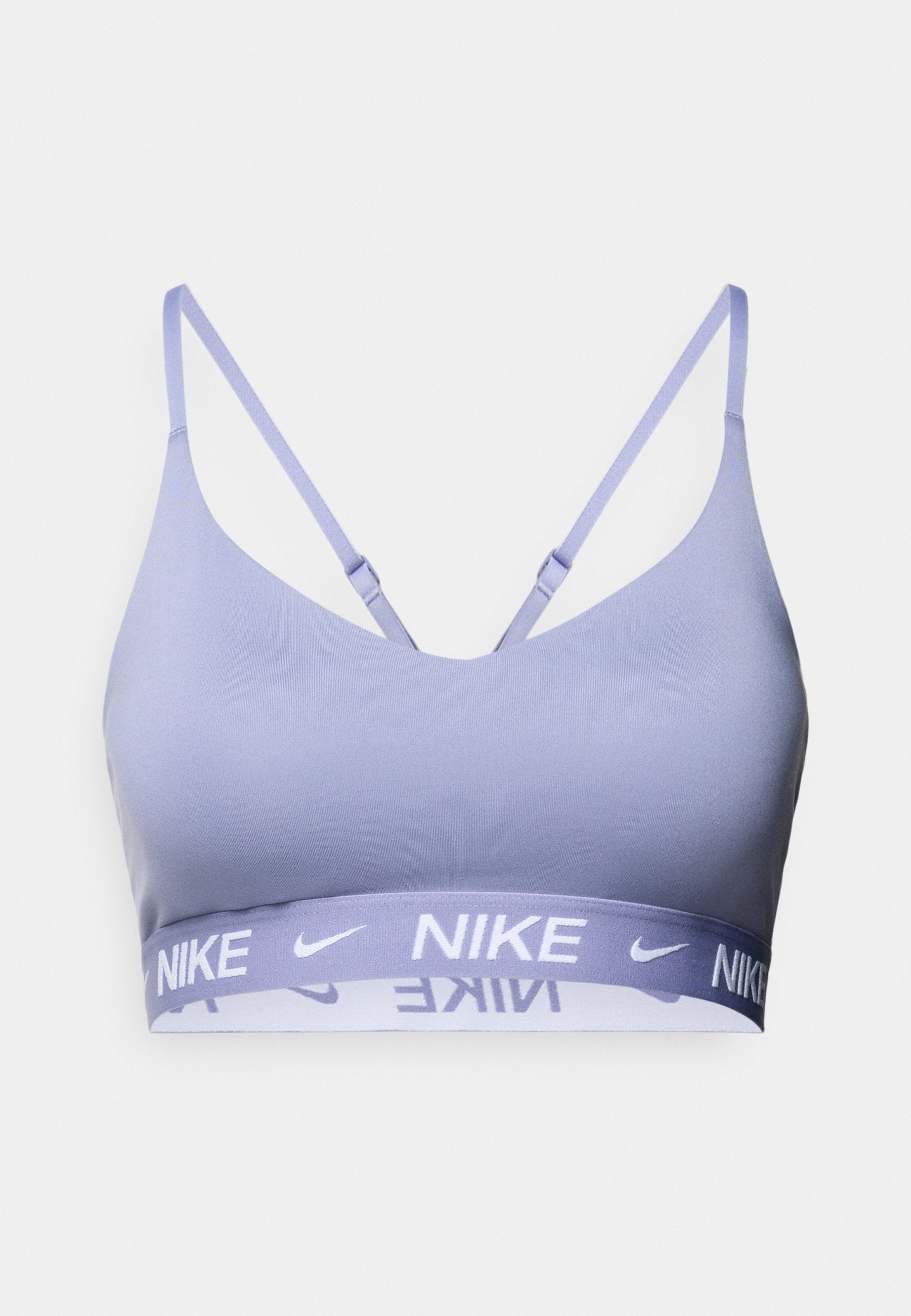 INDY BRA - Light support sports bra - iron purple/white