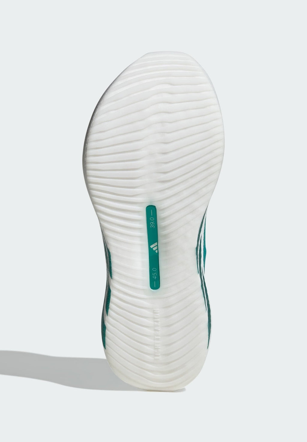 HYPERBOOST EDGE - Road running shoes - cloud white   equipment green    metalic