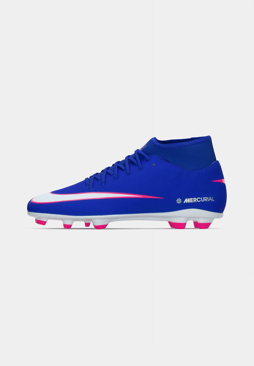 10 CLUB FG/MG - Football boots artificial grass - racer blue/white