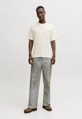 JORMONTAUK BACK GRAPHIC TEE 3 PACK - Print T-shirt - seagrass/odyssey grey
