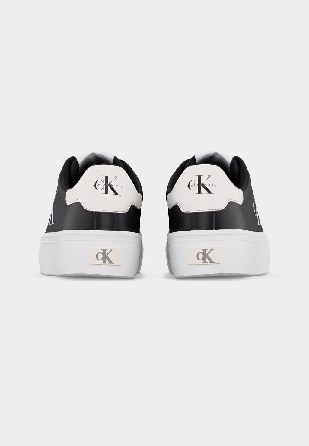 FLATFORM LACEUP - Trainers - black