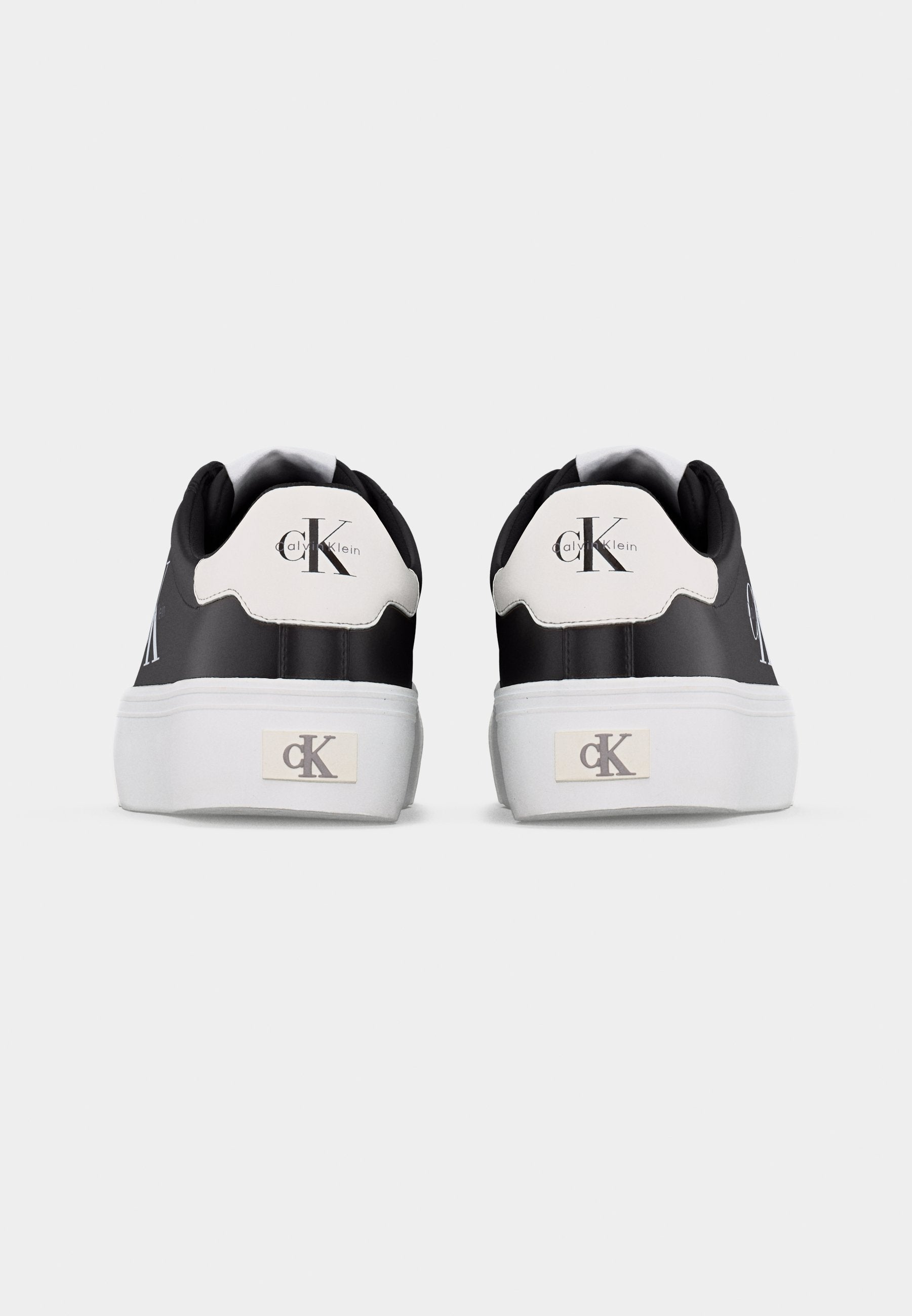 FLATFORM LACEUP - Trainers - black