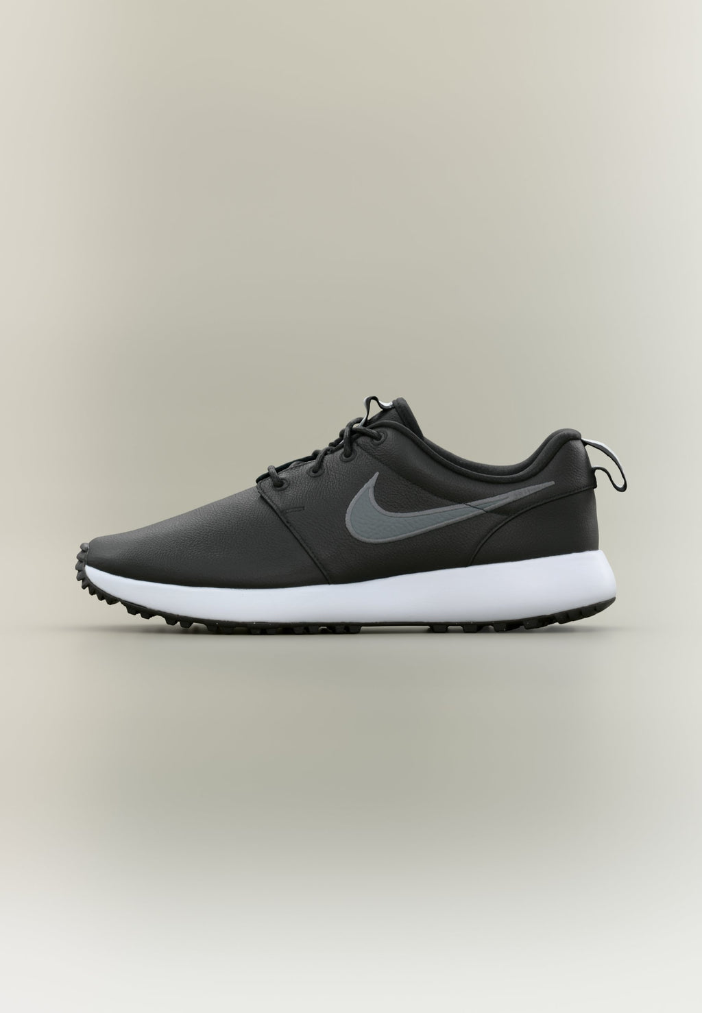 ROSHE - Golf shoes (without spikes) - black/smoke grey/white