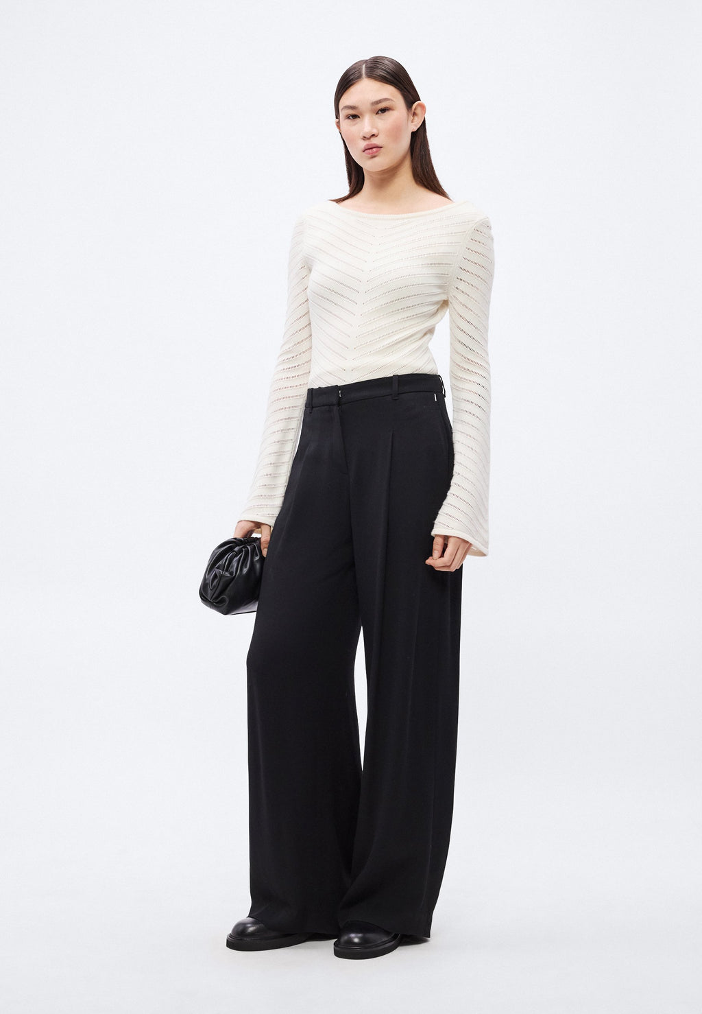FALONINA - Jumper - open white
