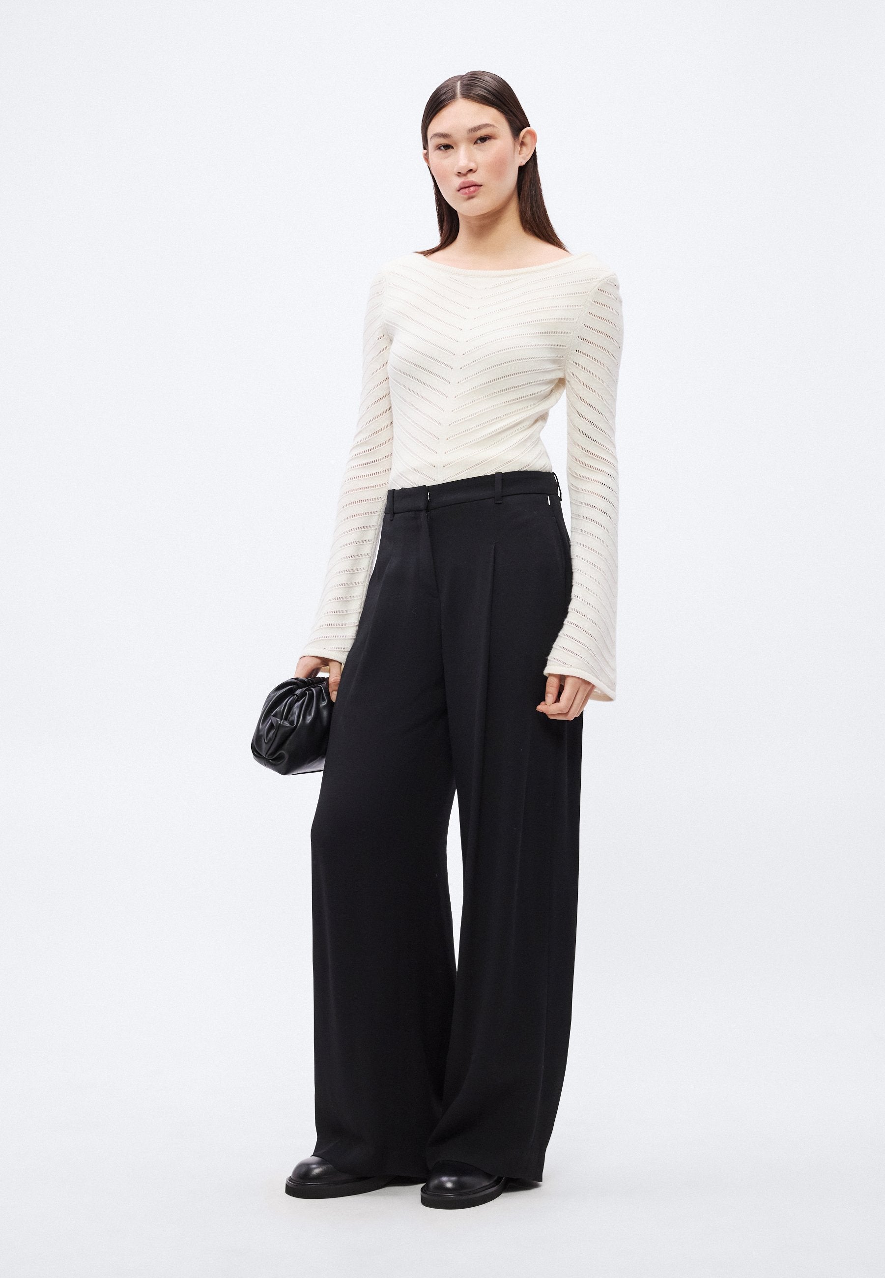 FALONINA - Jumper - open white
