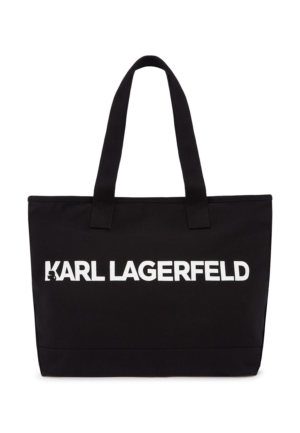 EXTRA LARGE LOGO - Tote bag - black