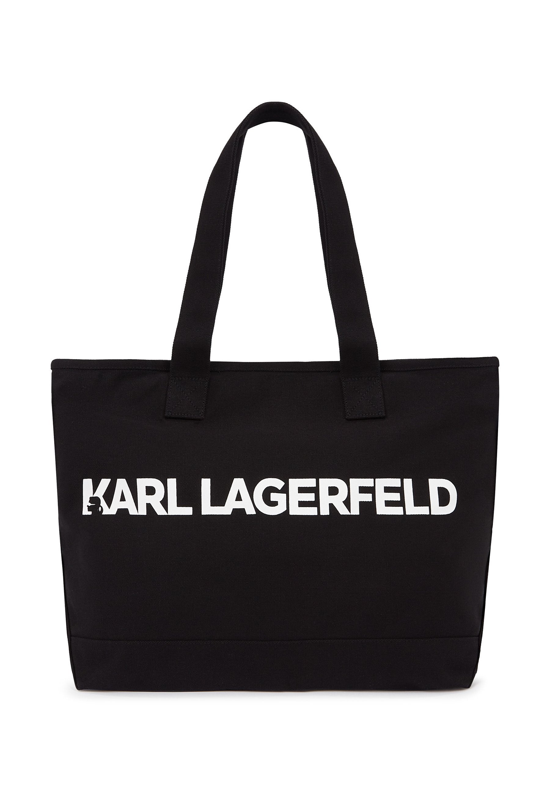 EXTRA LARGE LOGO - Tote bag - black