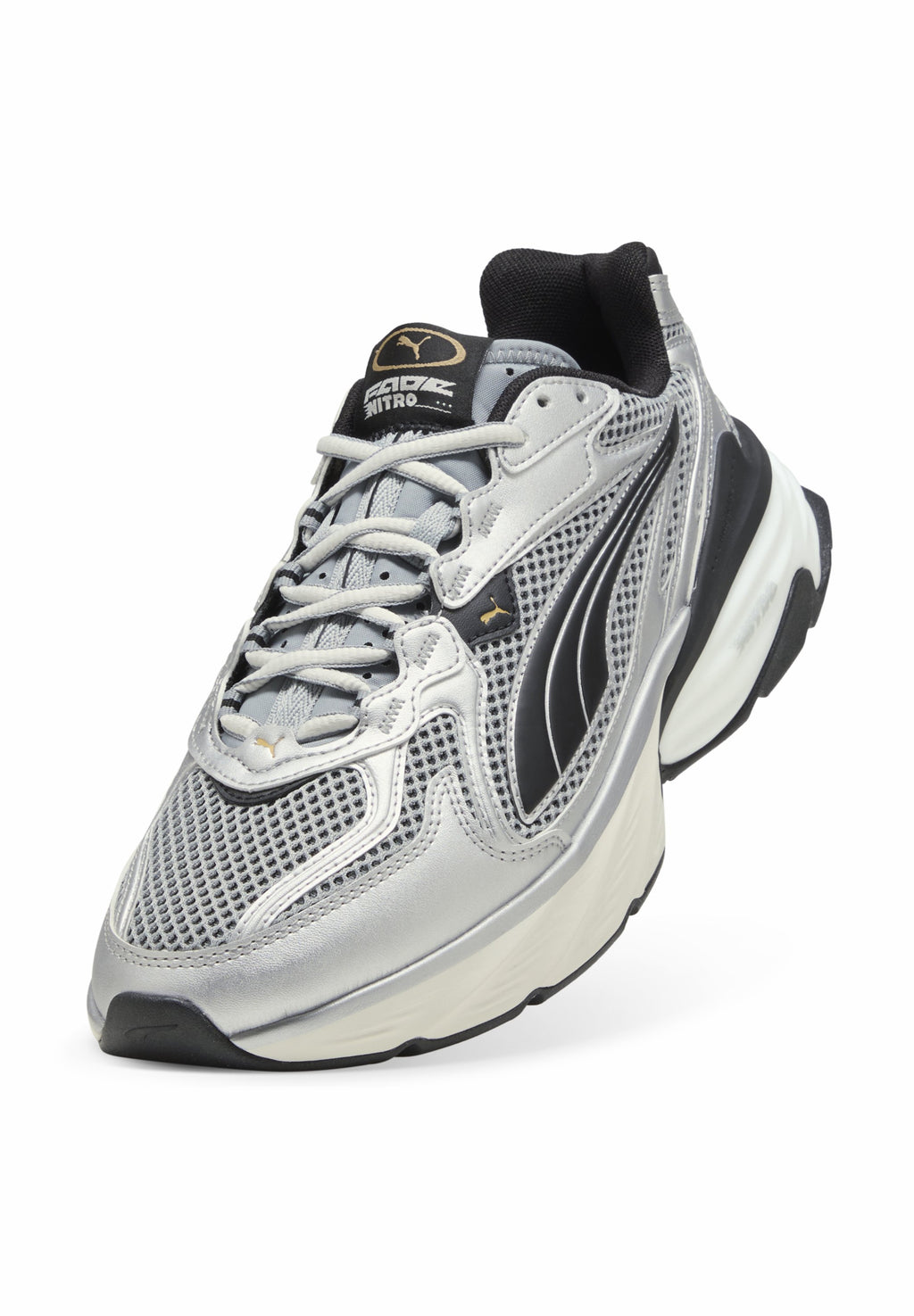 FADE NITRO  - Trainers - puma silver-coloured/cool mid gray