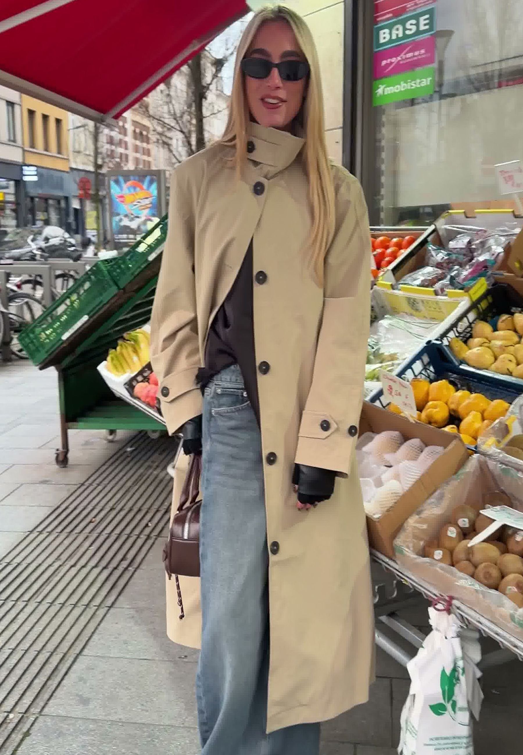 JXSKYLA - Classic coat - twill