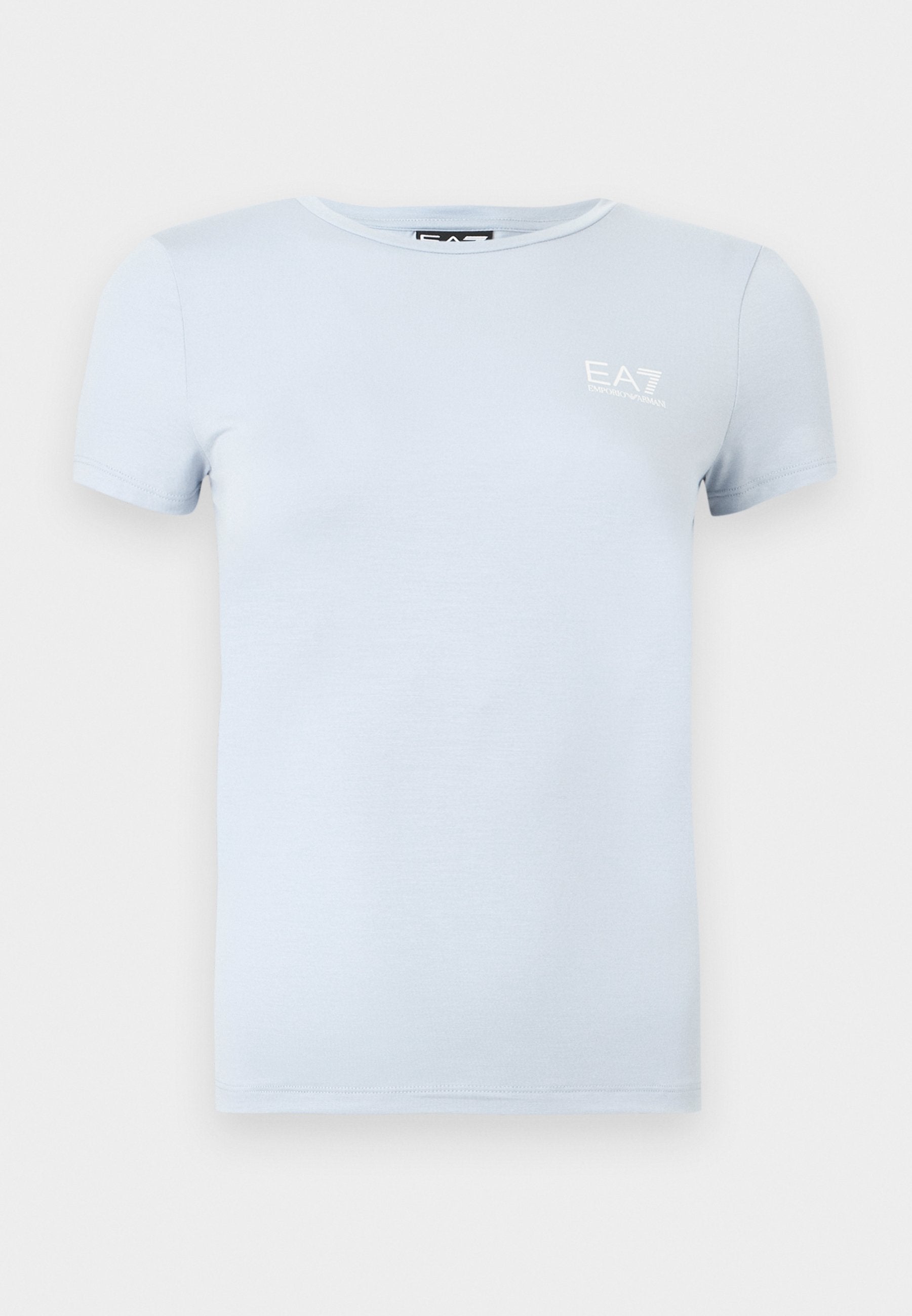 Print T-shirt - zen blue