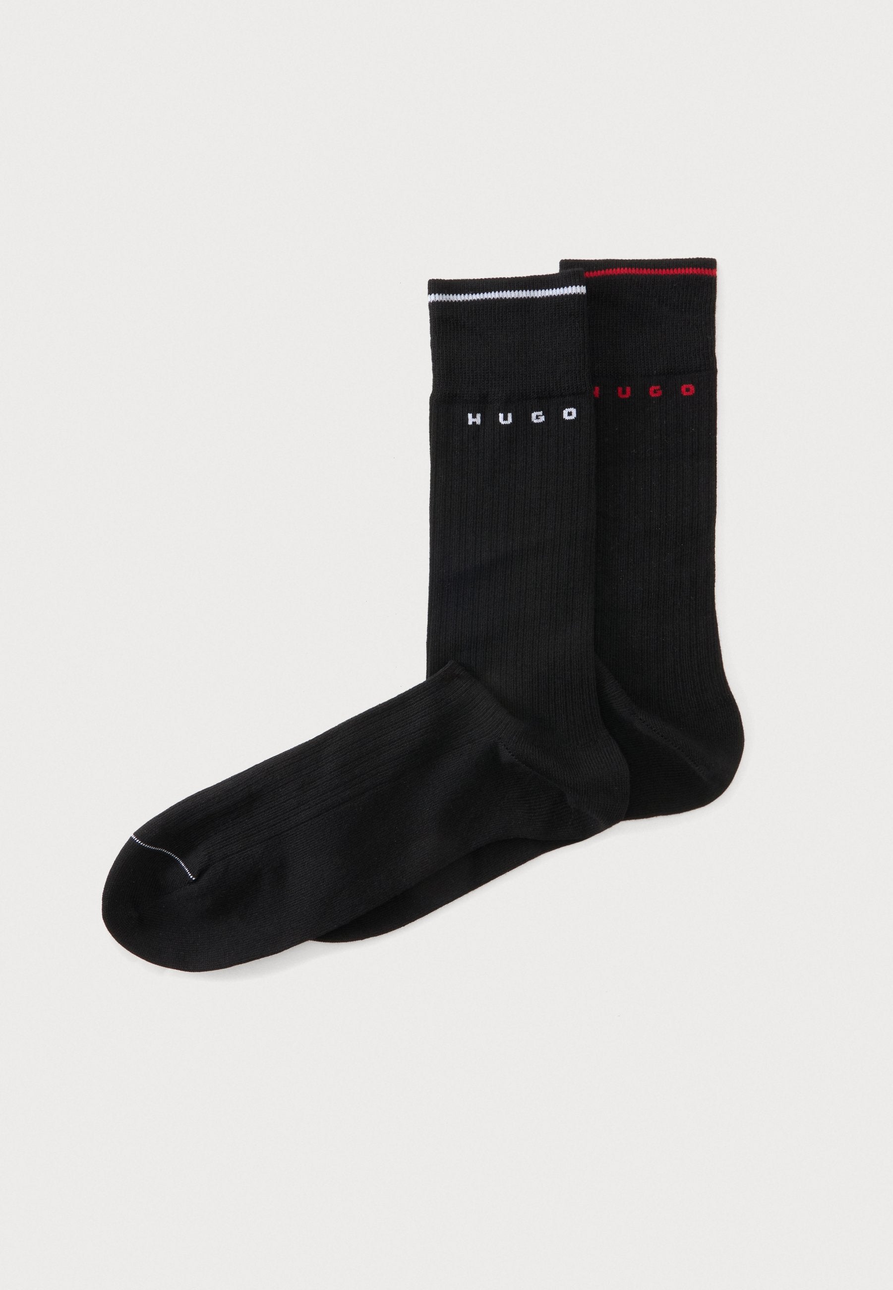 RETRO 2 PACK - Socks - black