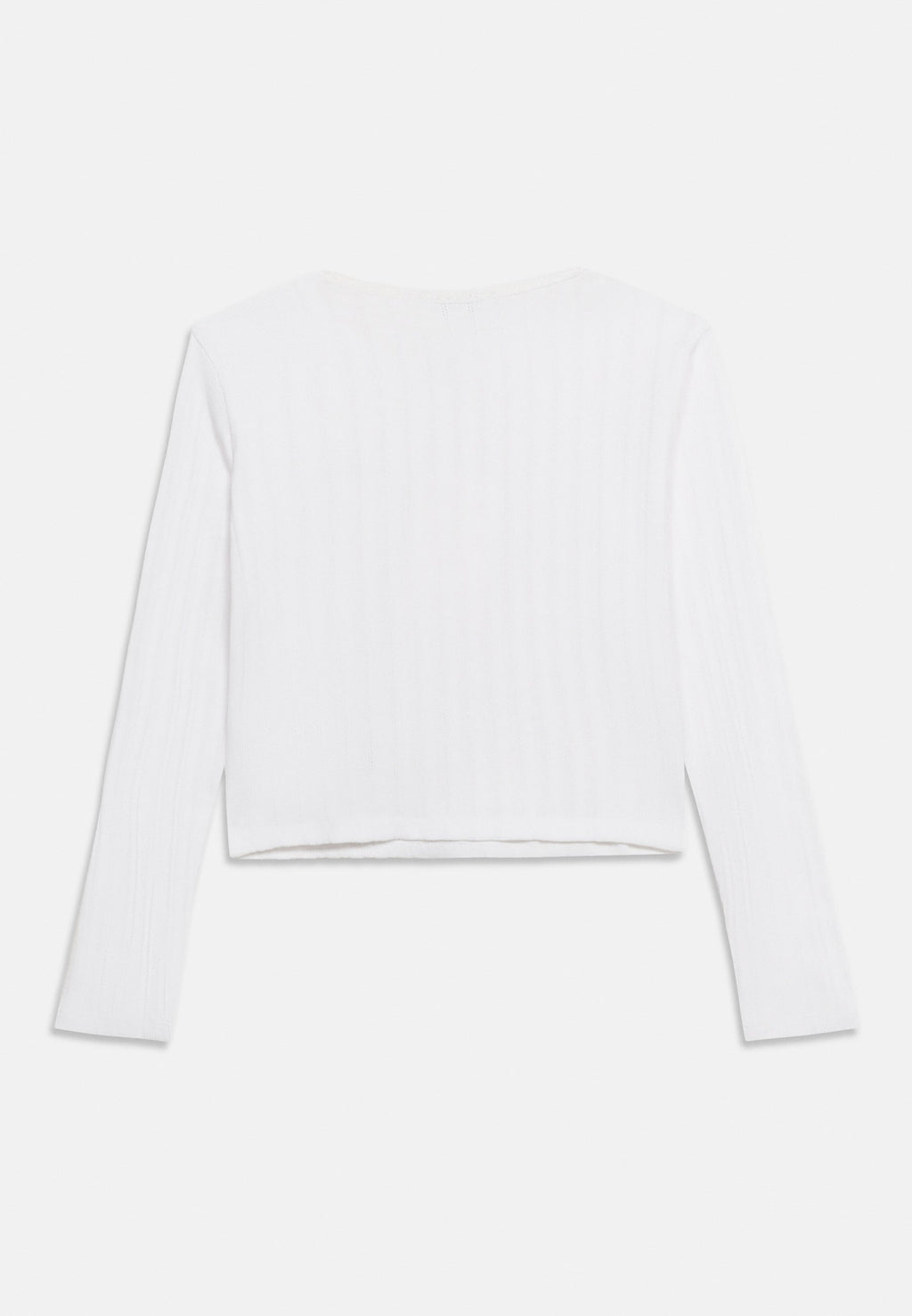 Long sleeved top - white
