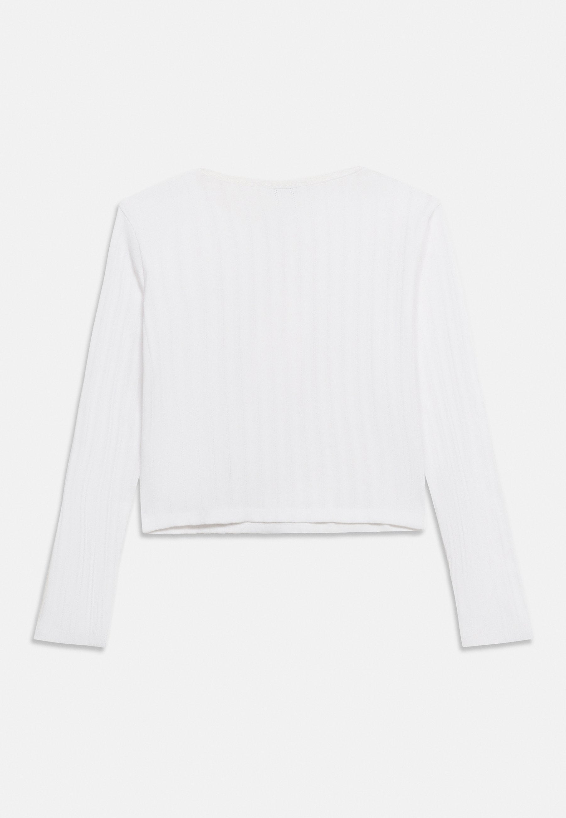 Long sleeved top - white