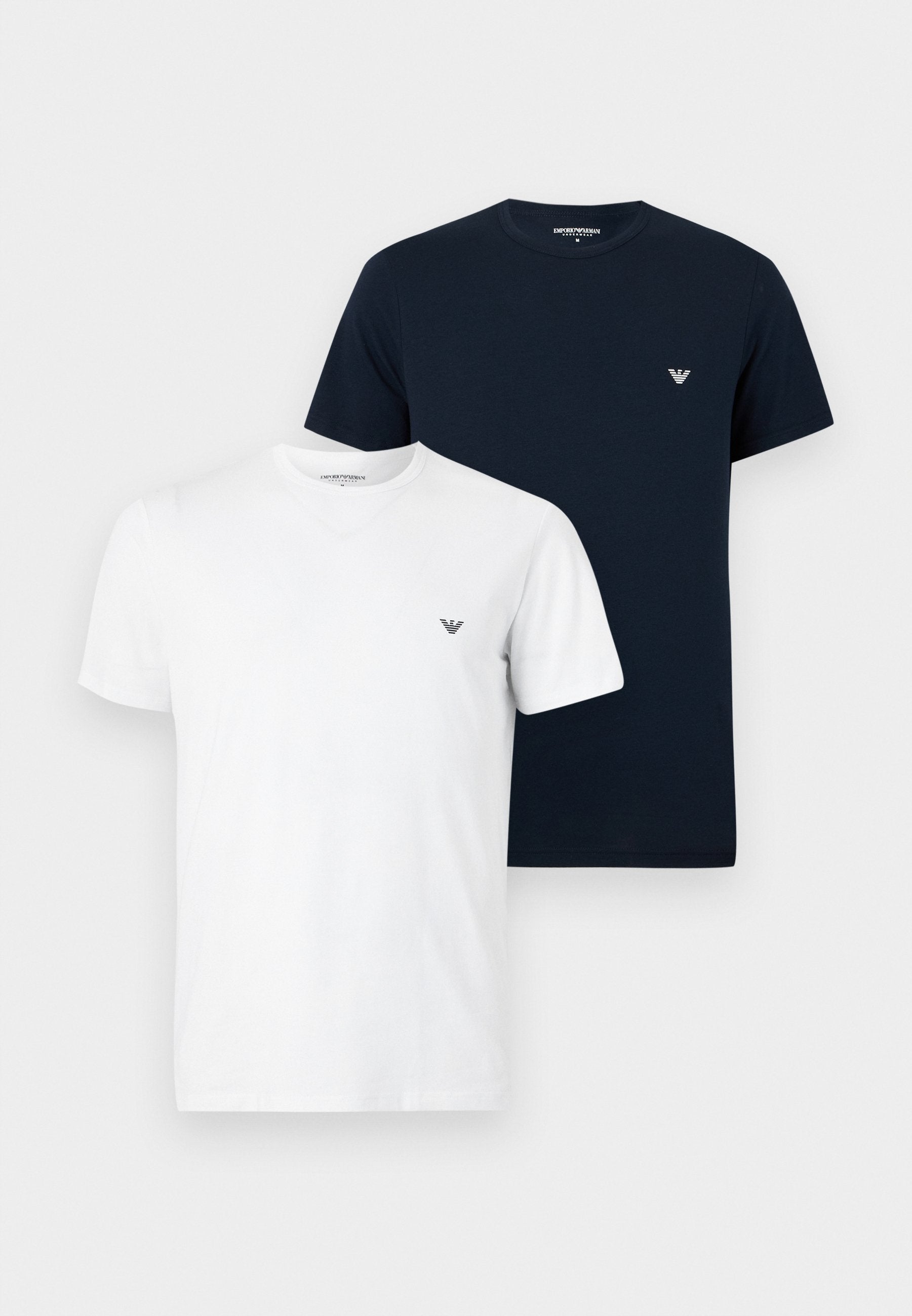 PARTE ALTA CREW NECK 2 PACK - Undershirt - blue/white
