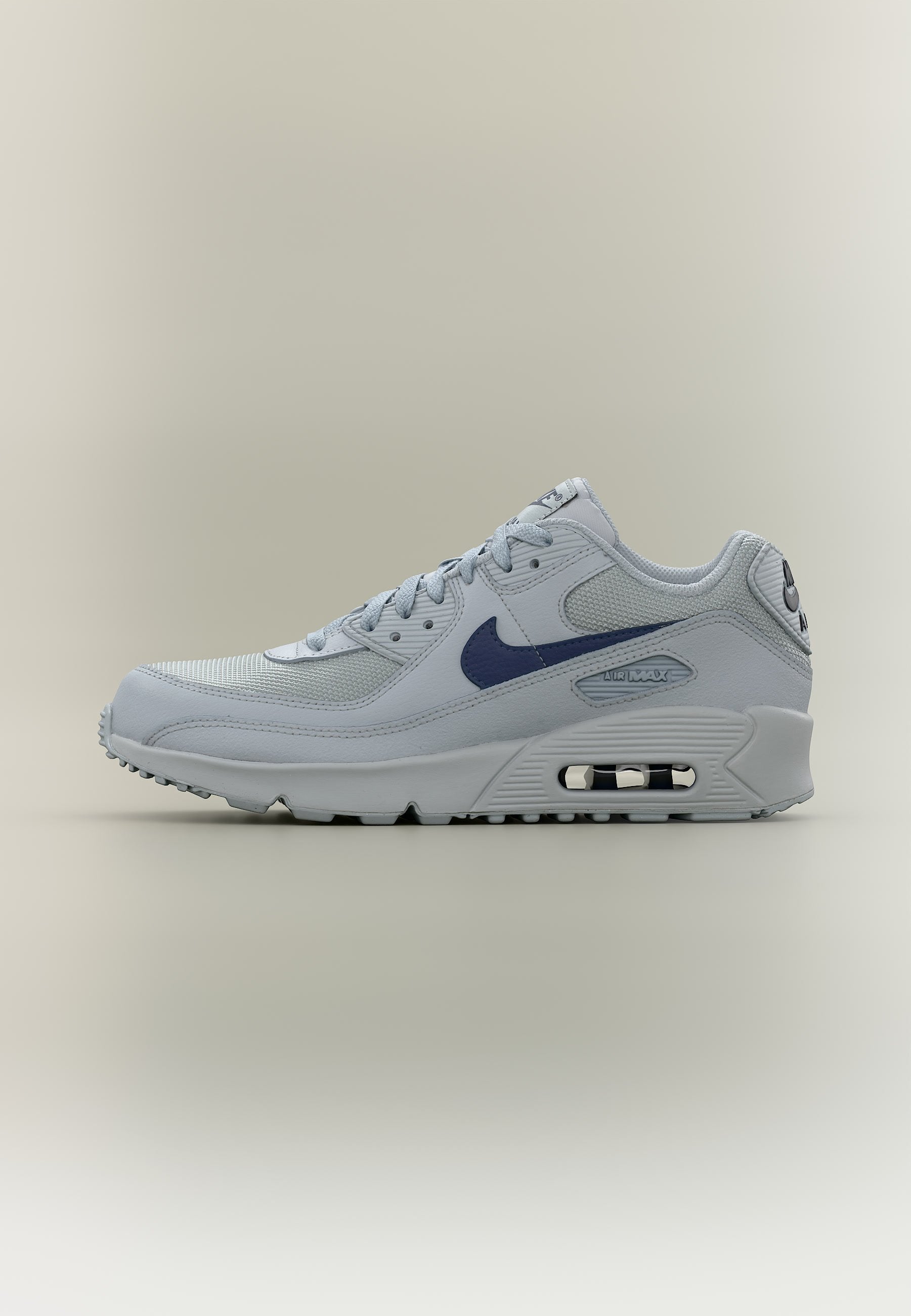 AIR MAX 90 UNISEX - Baskets - wolf grey/midnight navy