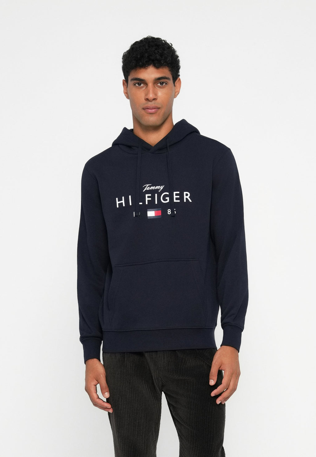 LOGO GRAPHIC FLEX FLEECE HOODY - Hoodie - desert sky