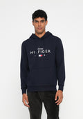 LOGO GRAPHIC FLEX FLEECE HOODY - Hoodie - desert sky