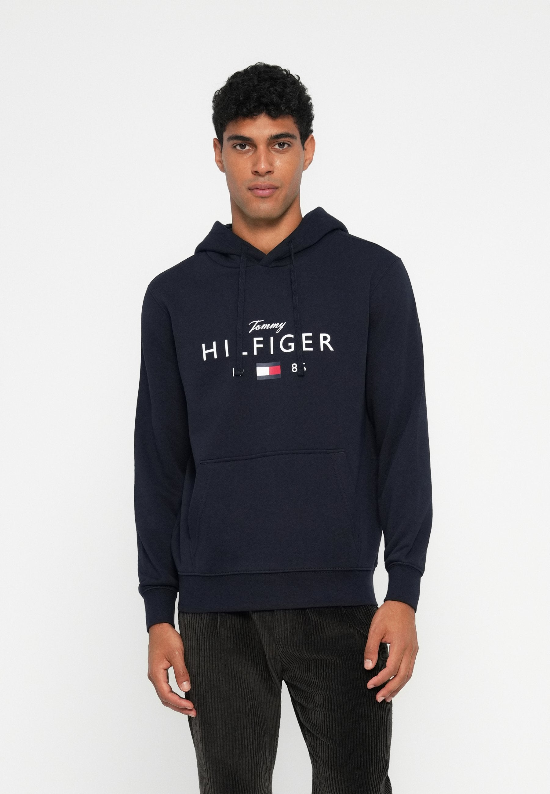 LOGO GRAPHIC FLEX FLEECE HOODY - Hoodie - desert sky