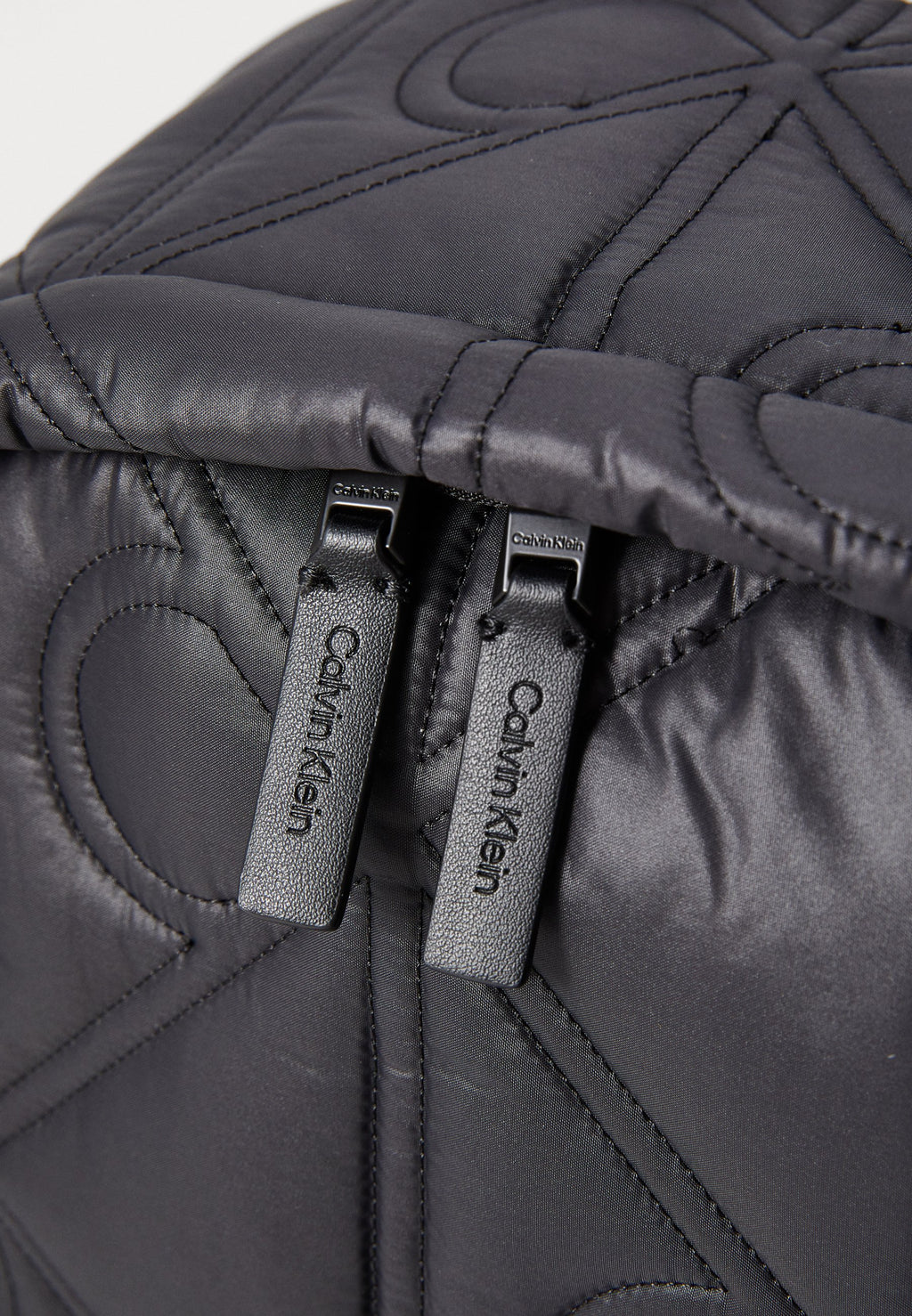 PUFFER EMBLEM - Rucksack - black