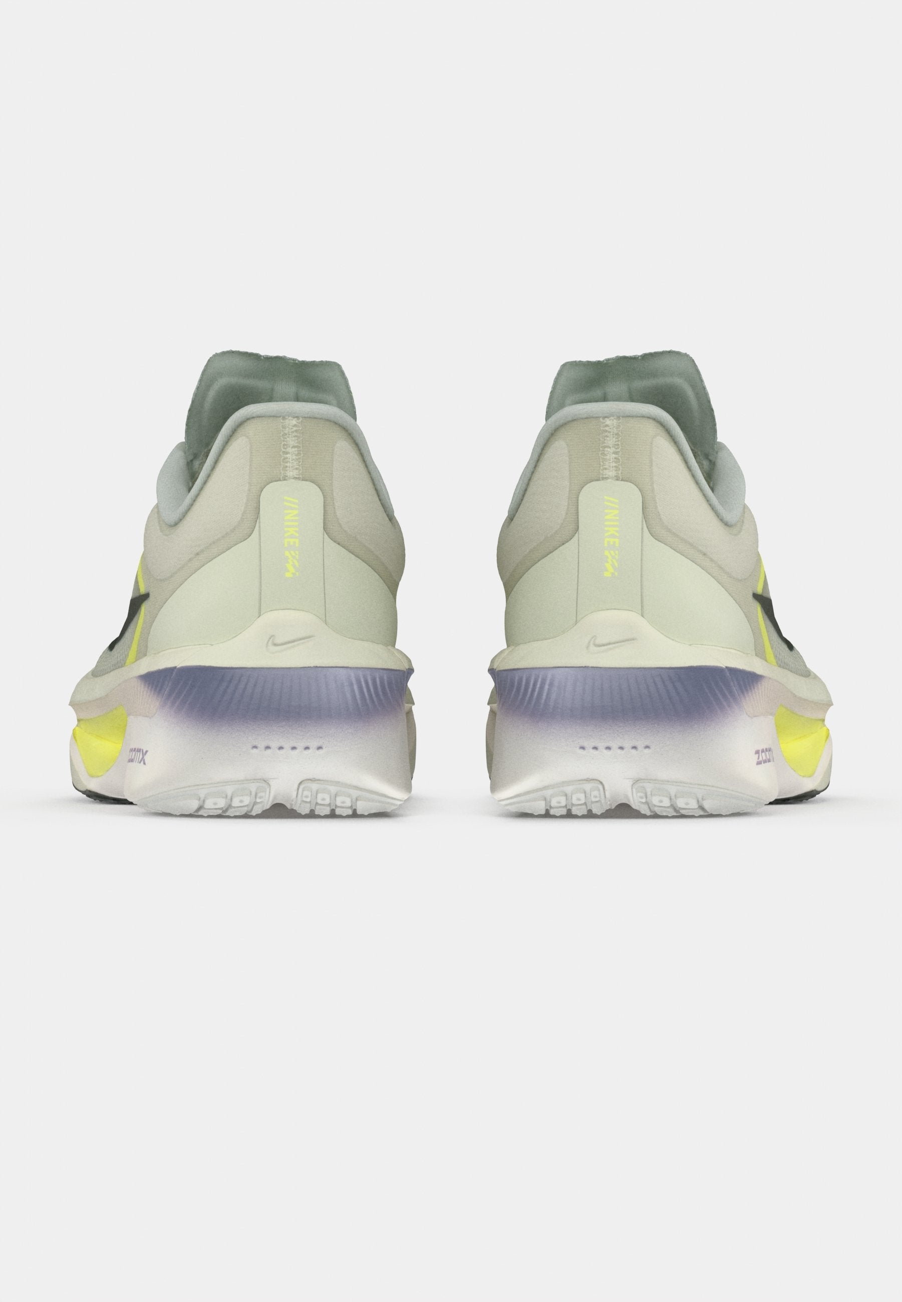 ZOOM FLY  - Road running shoes - sea glass/sequoia/ultralime/phantom/football grey/iron purple
