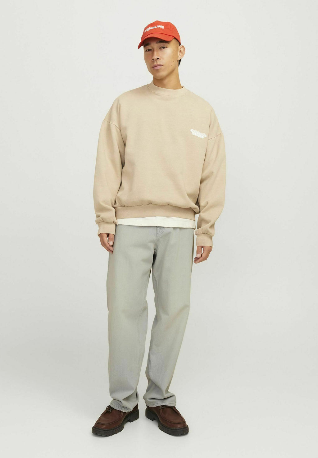 gy fit JJIALEX JJCLASSIC JJ 251 - Relaxed fit jeans - grey denim