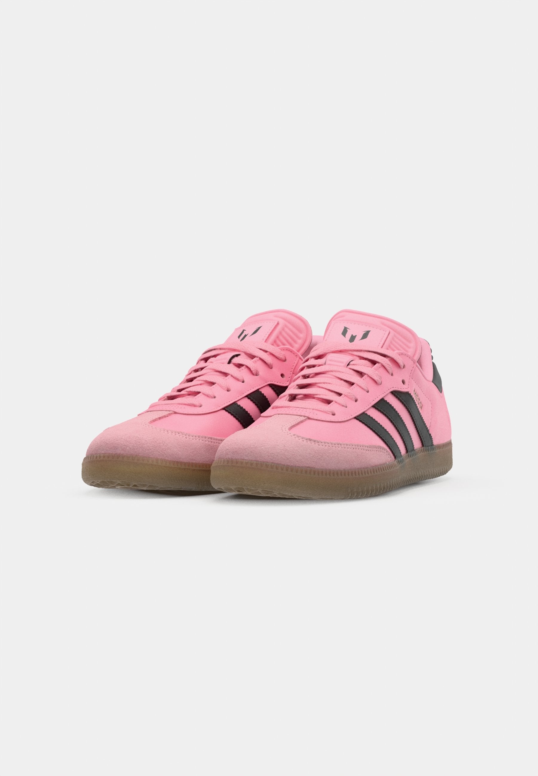 Chaussures de football en salle – rose clair/noir