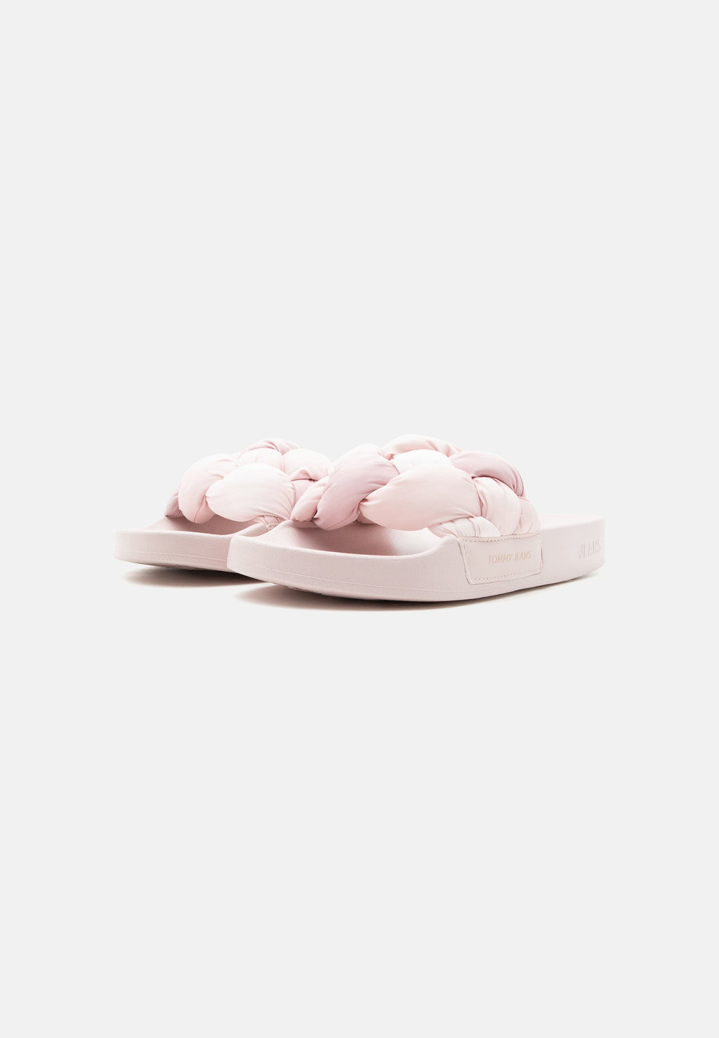 BRAIDED SLIDES - Mules - sugar pink gradient