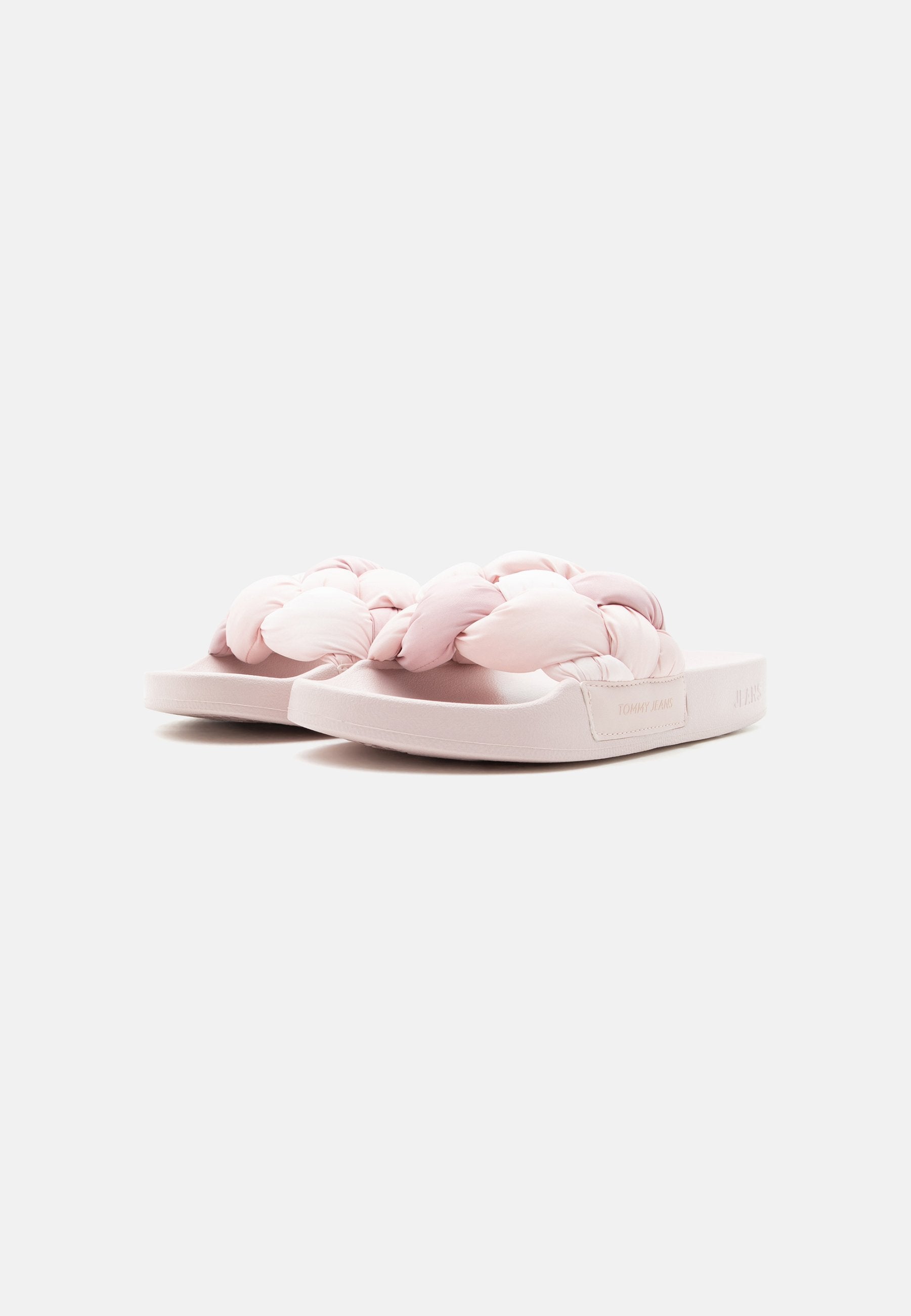 BRAIDED SLIDES - Mules - sugar pink gradient