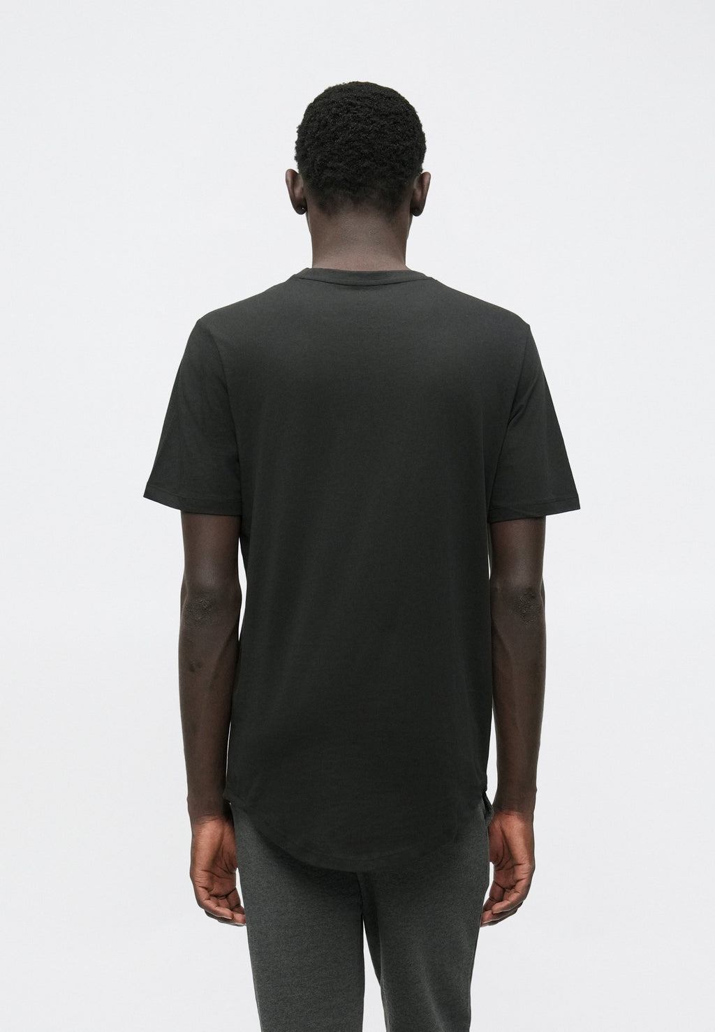 JJENOA TEE CREW NECK - Basic T-shirt - schwarz