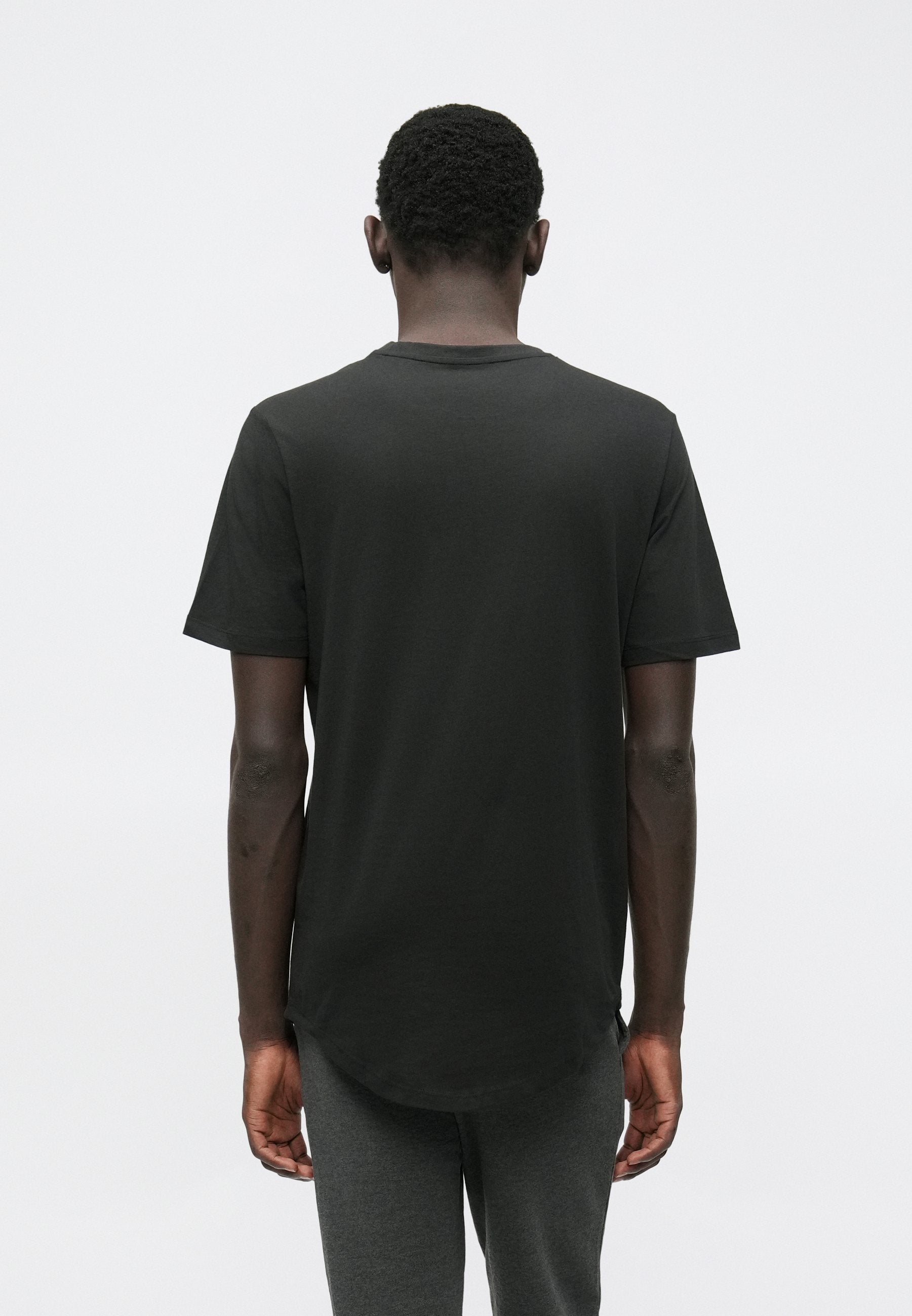 JJENOA TEE CREW NECK - Basic T-shirt - schwarz