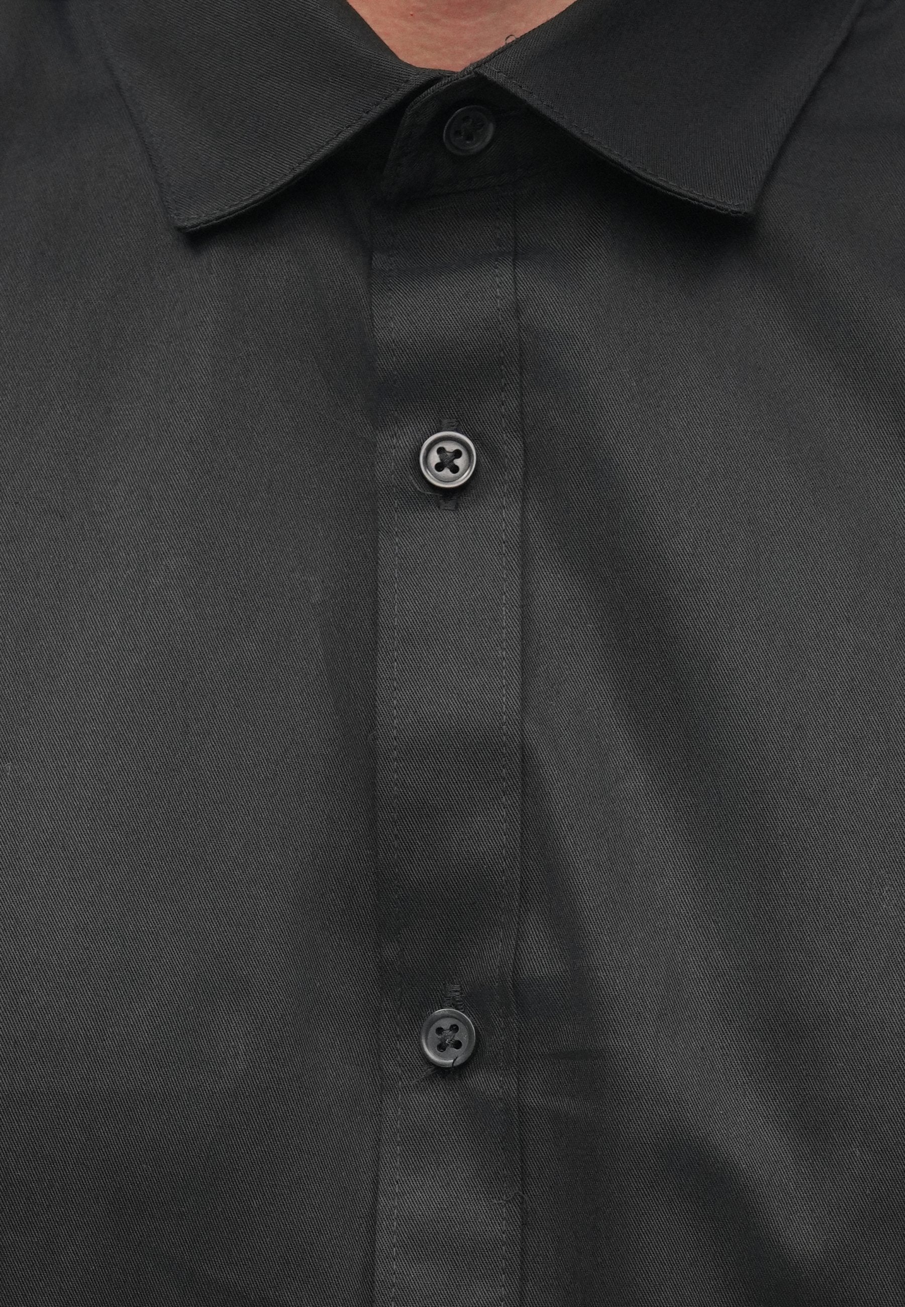 JPRBLACARDIFF SLIM FIT LANGARM - Shirt - Black