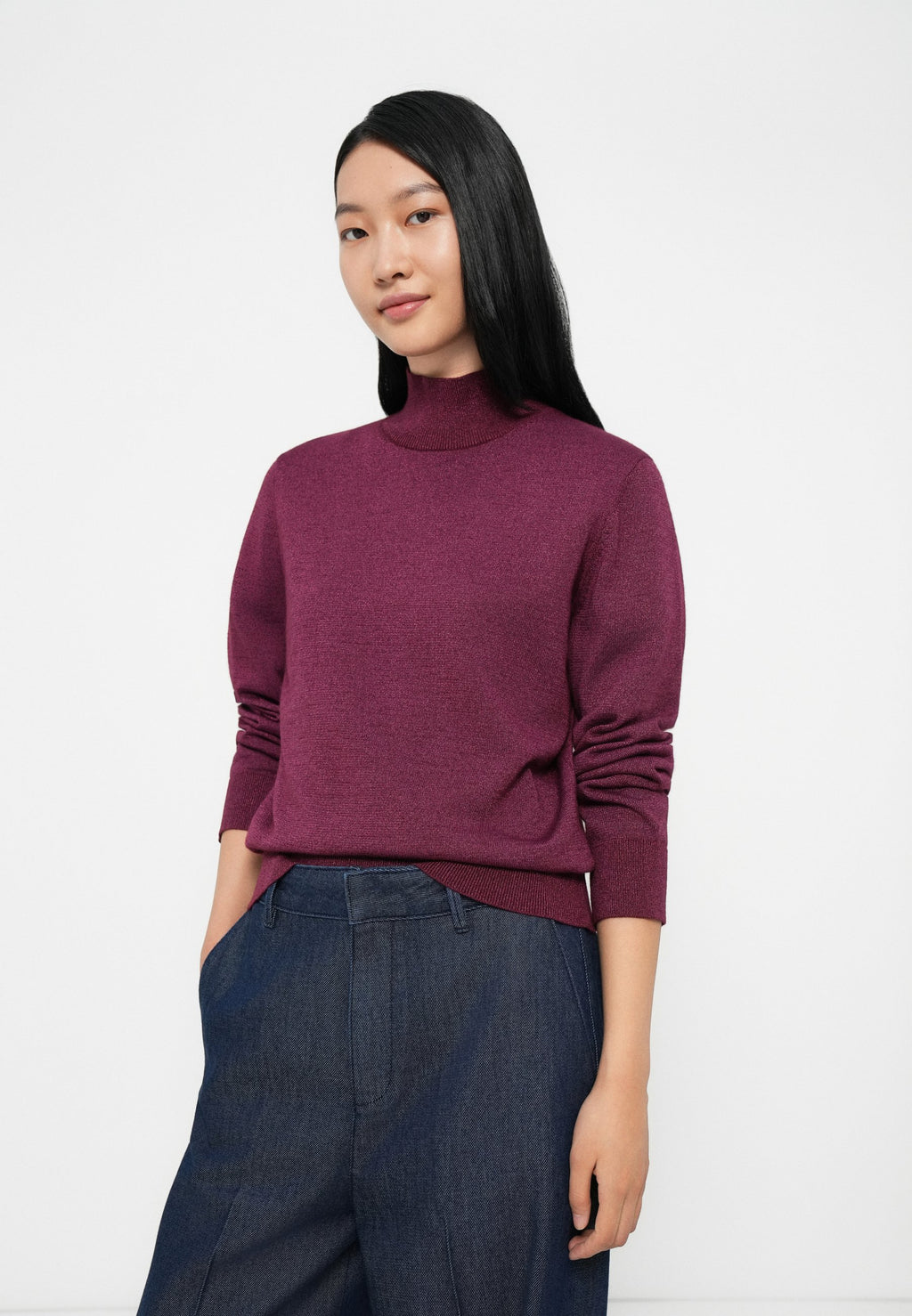 Jumper - berry glaze