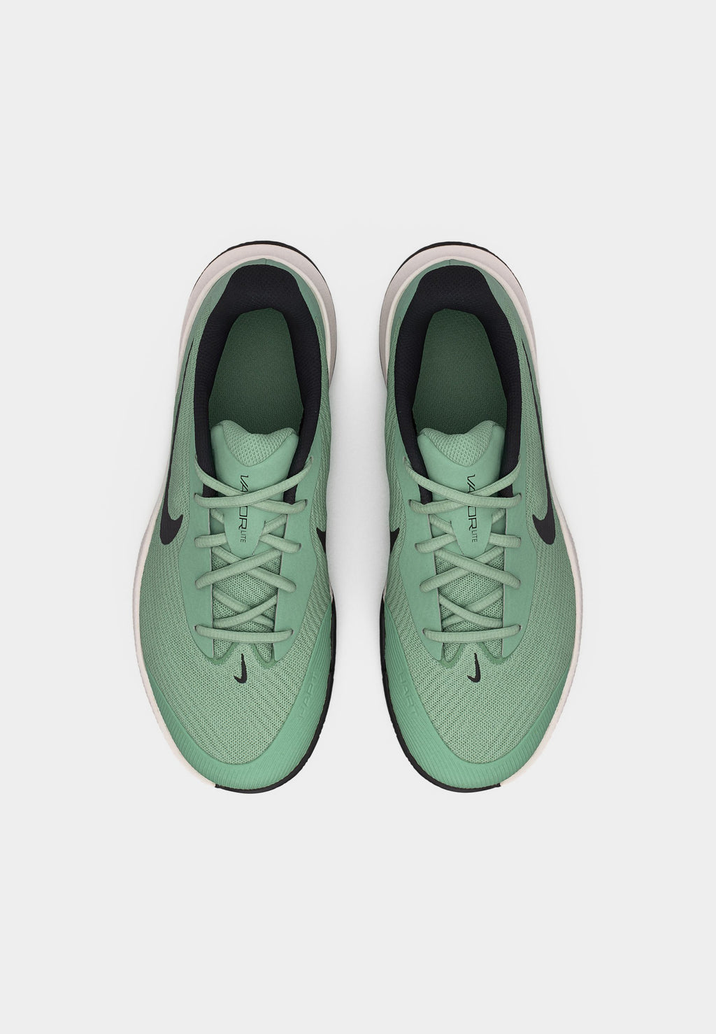 VAPOR LITE 3 - Chaussures de tennis en terre battue - steam/black/light silver-coloured/white