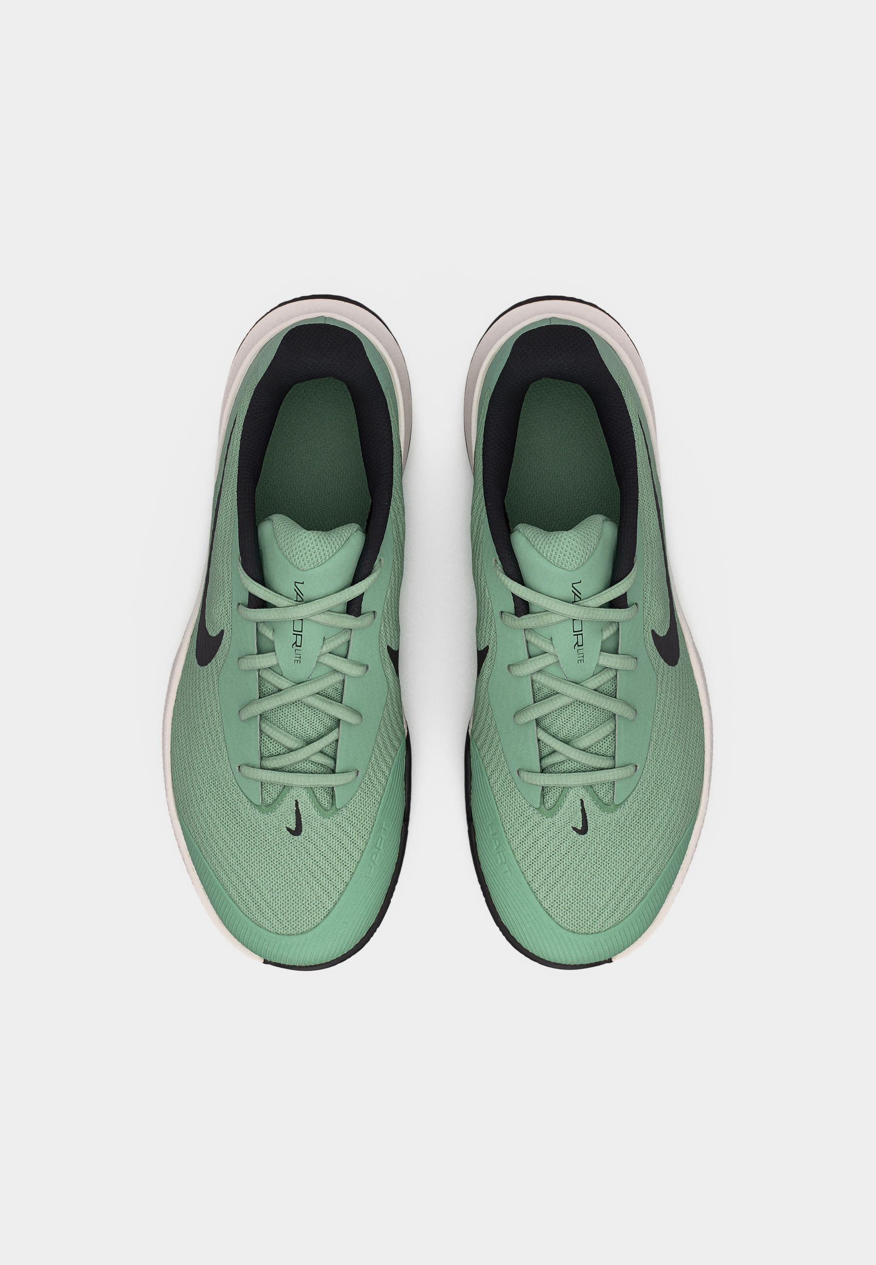 VAPOR LITE 3 - Chaussures de tennis en terre battue - steam/black/light silver-coloured/white