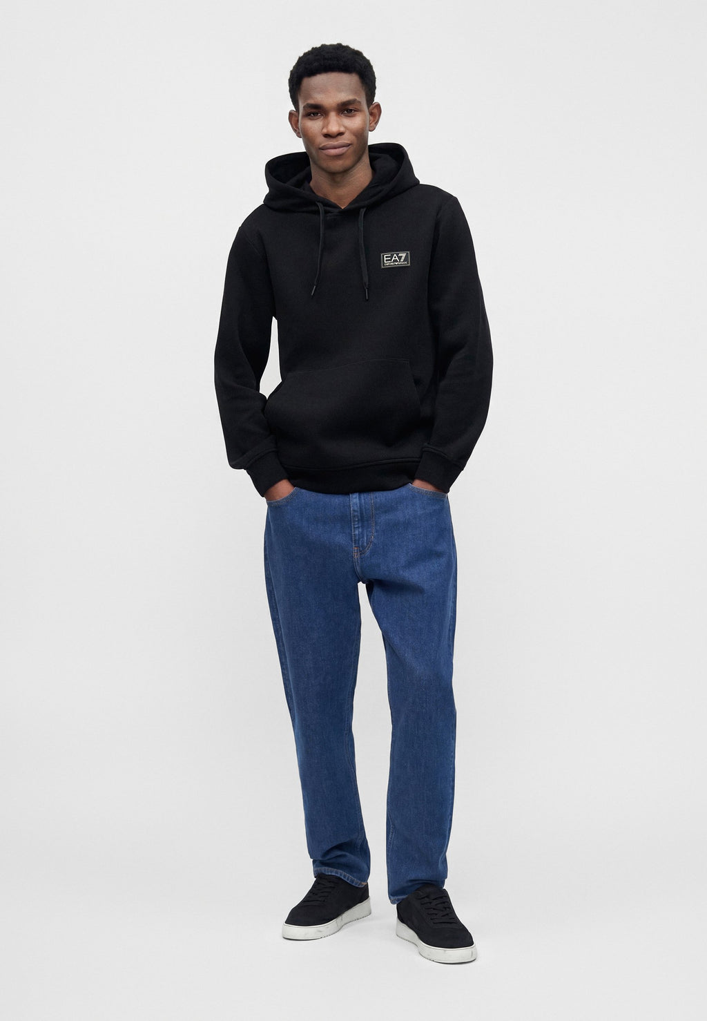 TRAIN REFINED HOODIE - سترة هودى - أسود
