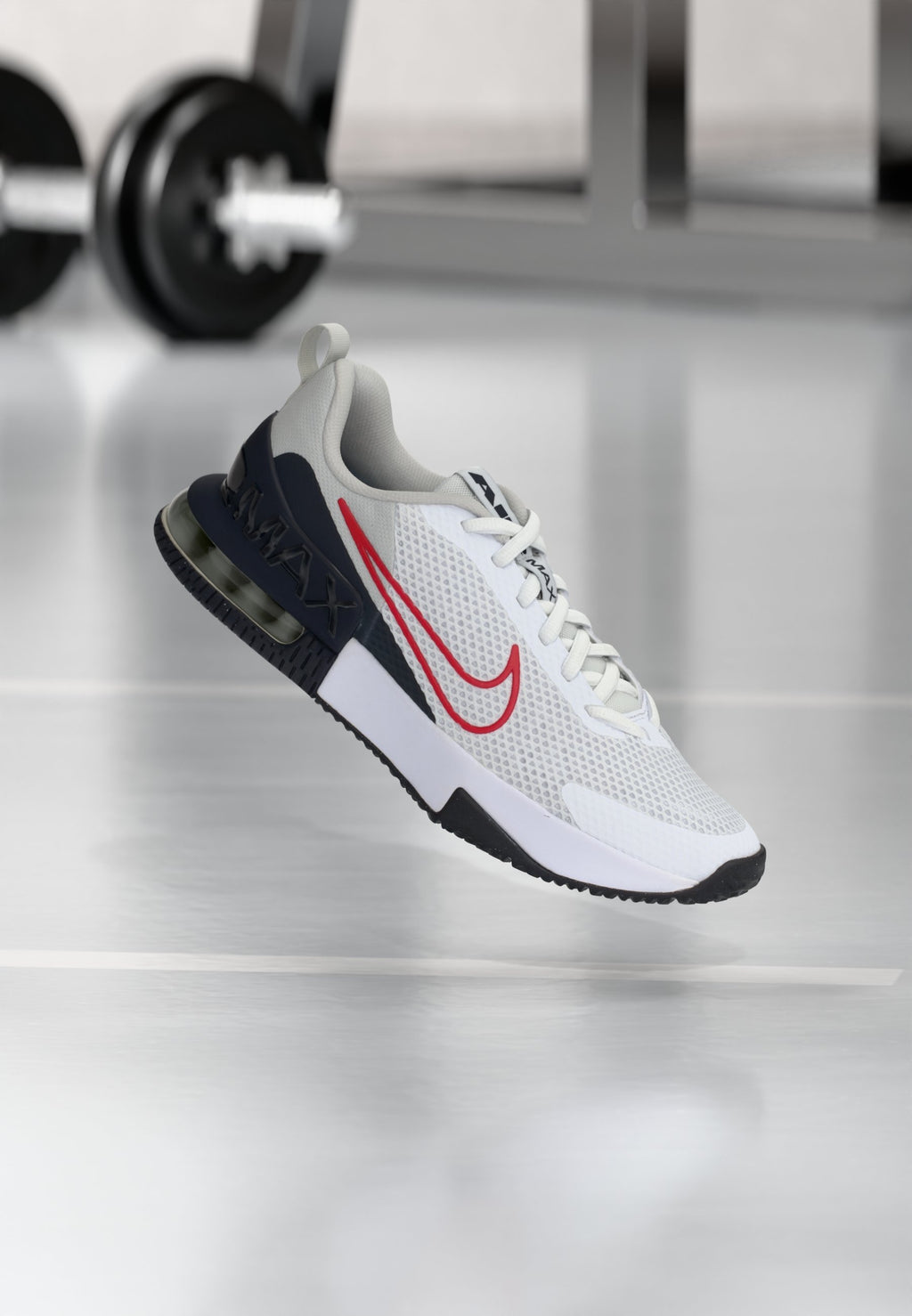 AIR MAX ALPHA 6 - Training shoe - white/university red/neutral grey/dark obsidian/obsidian