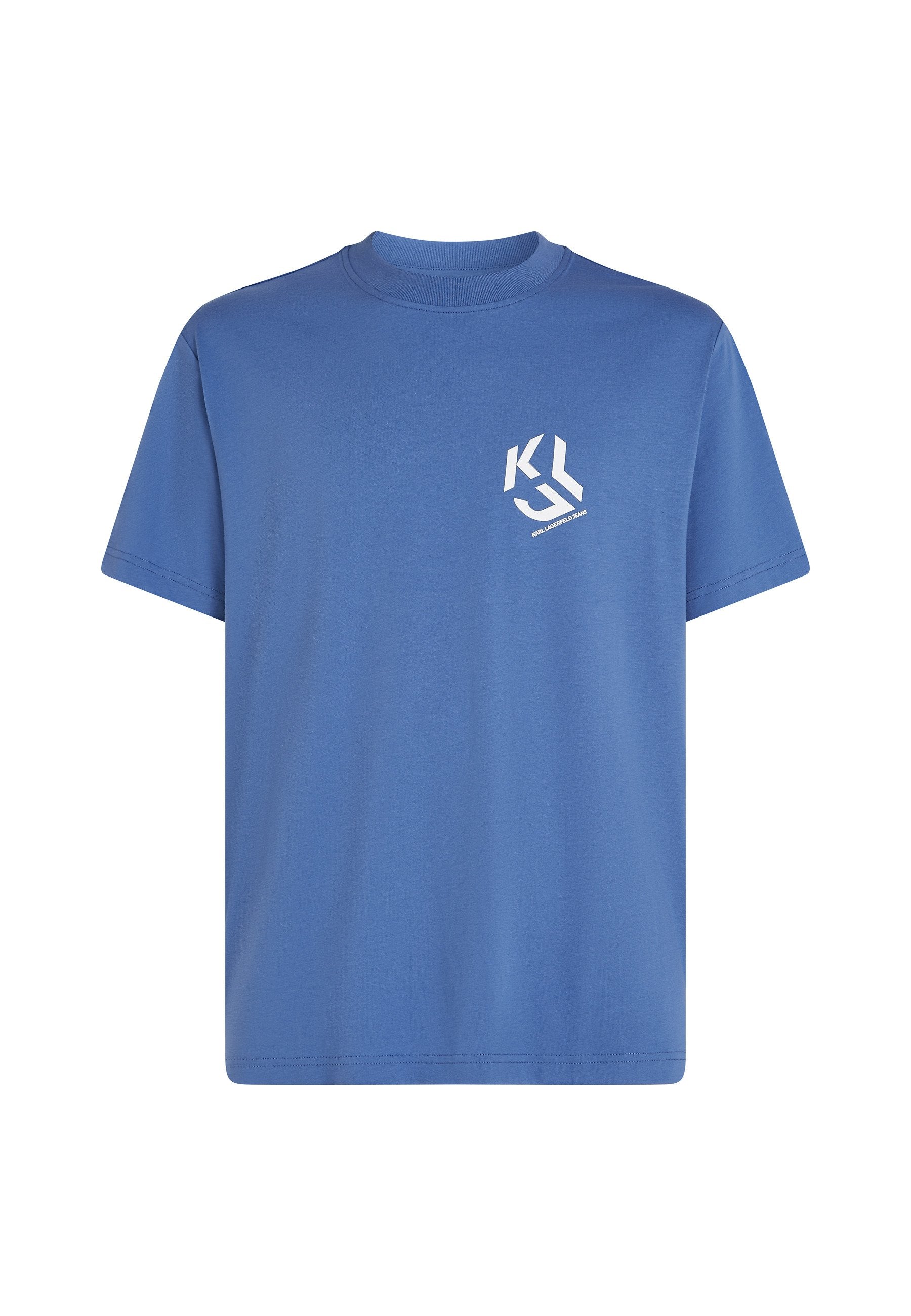 MONOGRAM - Print T-shirt - washed federal blue